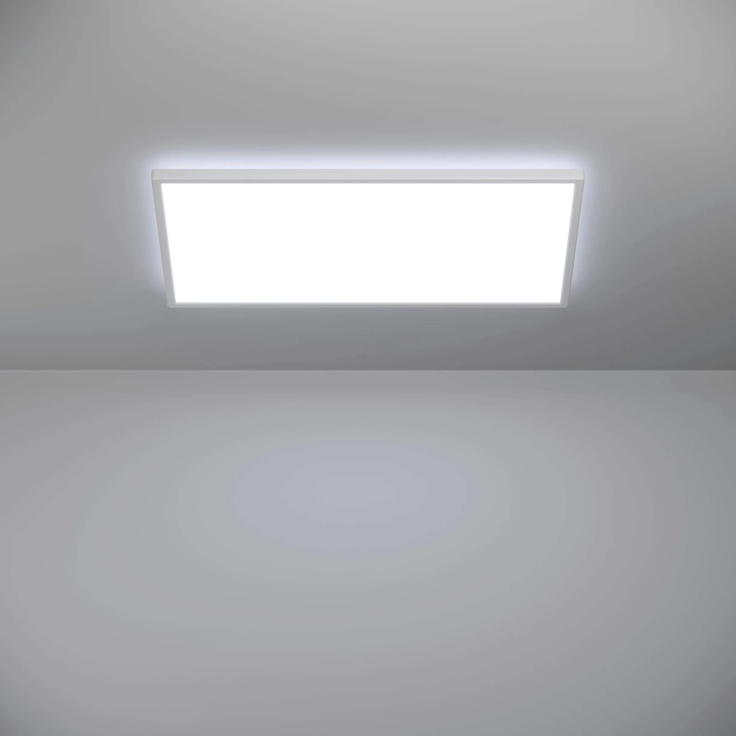 EGLO LED lampa sufitowa Rovito, okrągła lampa łazienkowa | sufitowa lampa łazienkowa z białego tworzywa sztucznego, oświetlenie sufitowe ciepłe i zimne światło, IP44, 57x30 cm
