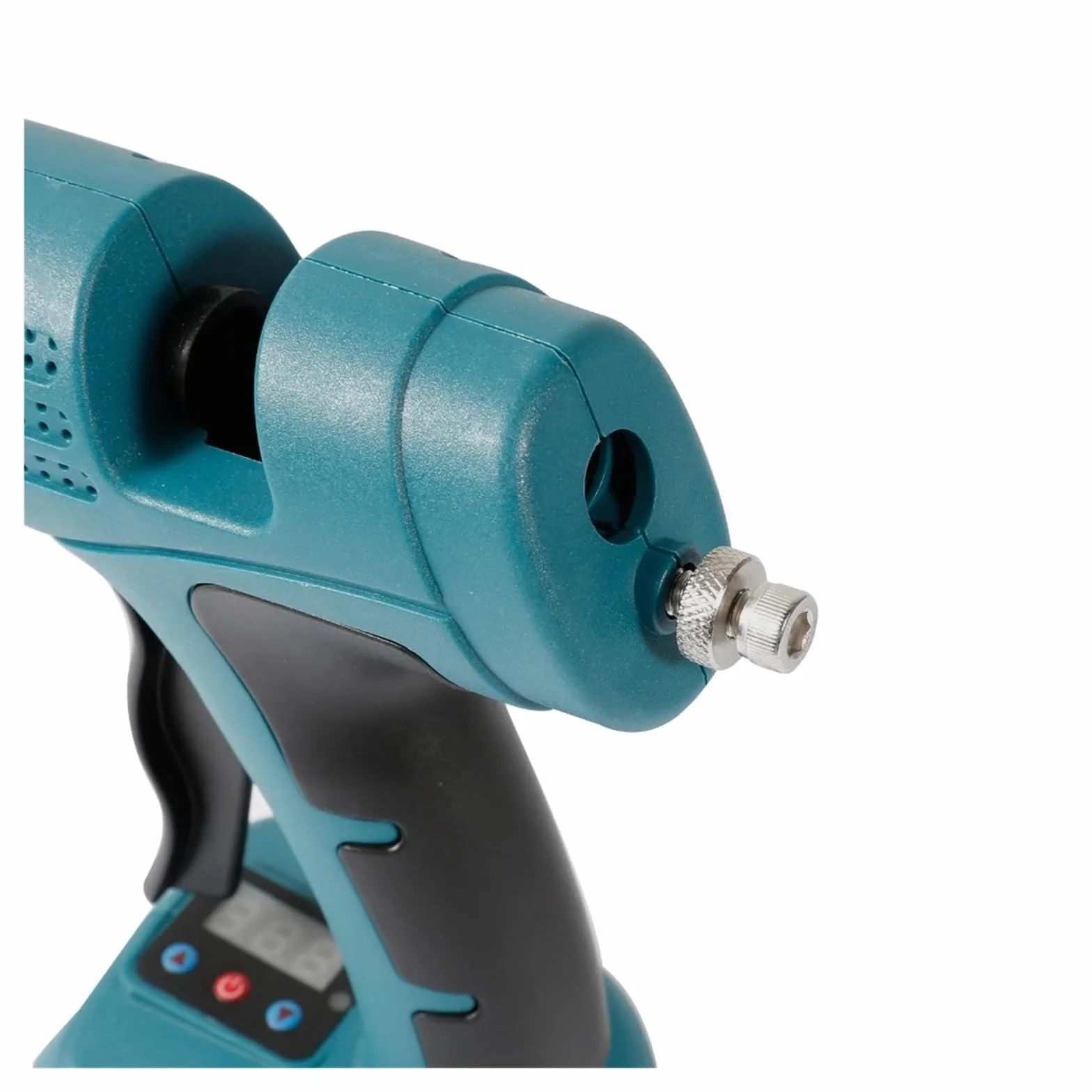 Pistolet do klejenia na gorąco Gospodarstwa domowego DIY bezprzewodowy elektryczny pistolet do klejenia na gorąco spawanie gorąca wiatrówka cyfrowy wyświetlacz 11mm kleje w sztyfcie do prac rzemieślni