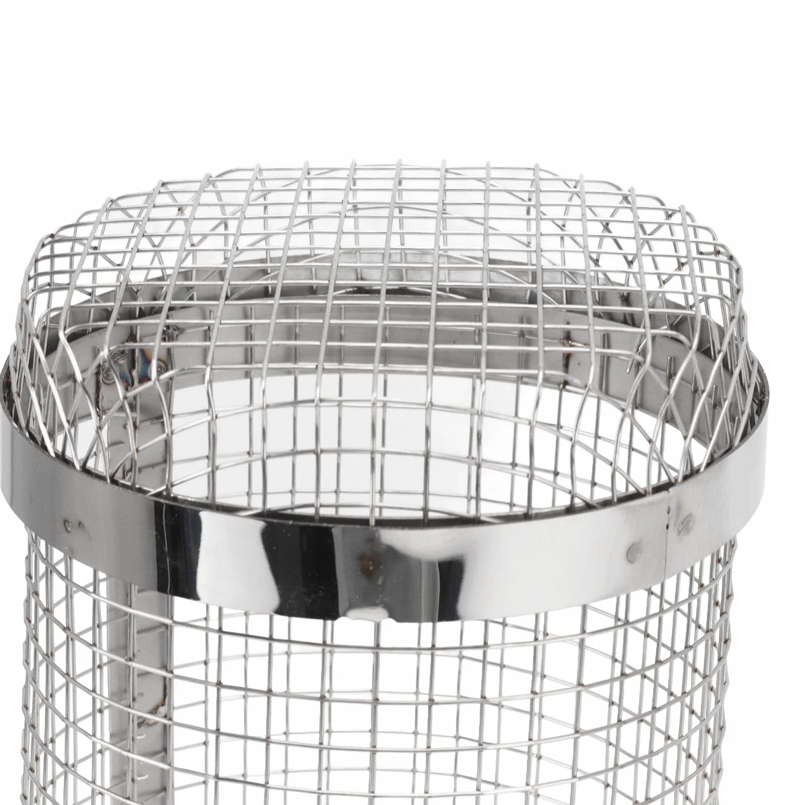 Kosz do grillowania ze stali nierdzewnej 30 cm 13,5 l