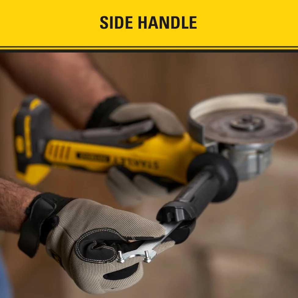 Stanley Fatmax V20 Szlifierka Kątowa, Czarny/Żółty, 18 V