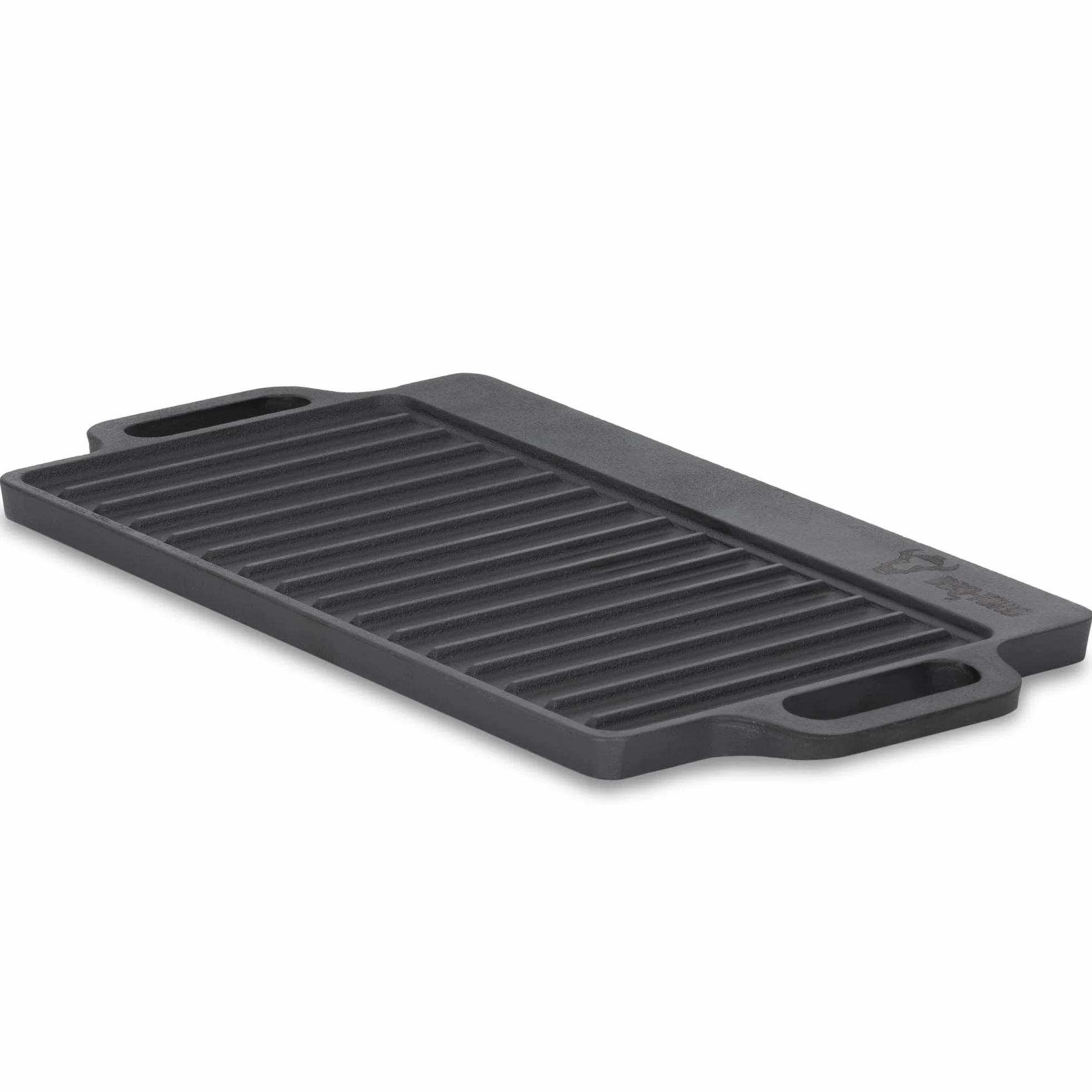 BBQ-Toro Żeliwna blacha do pieczenia 40x20,5 cm obustronna patelnia grillowa