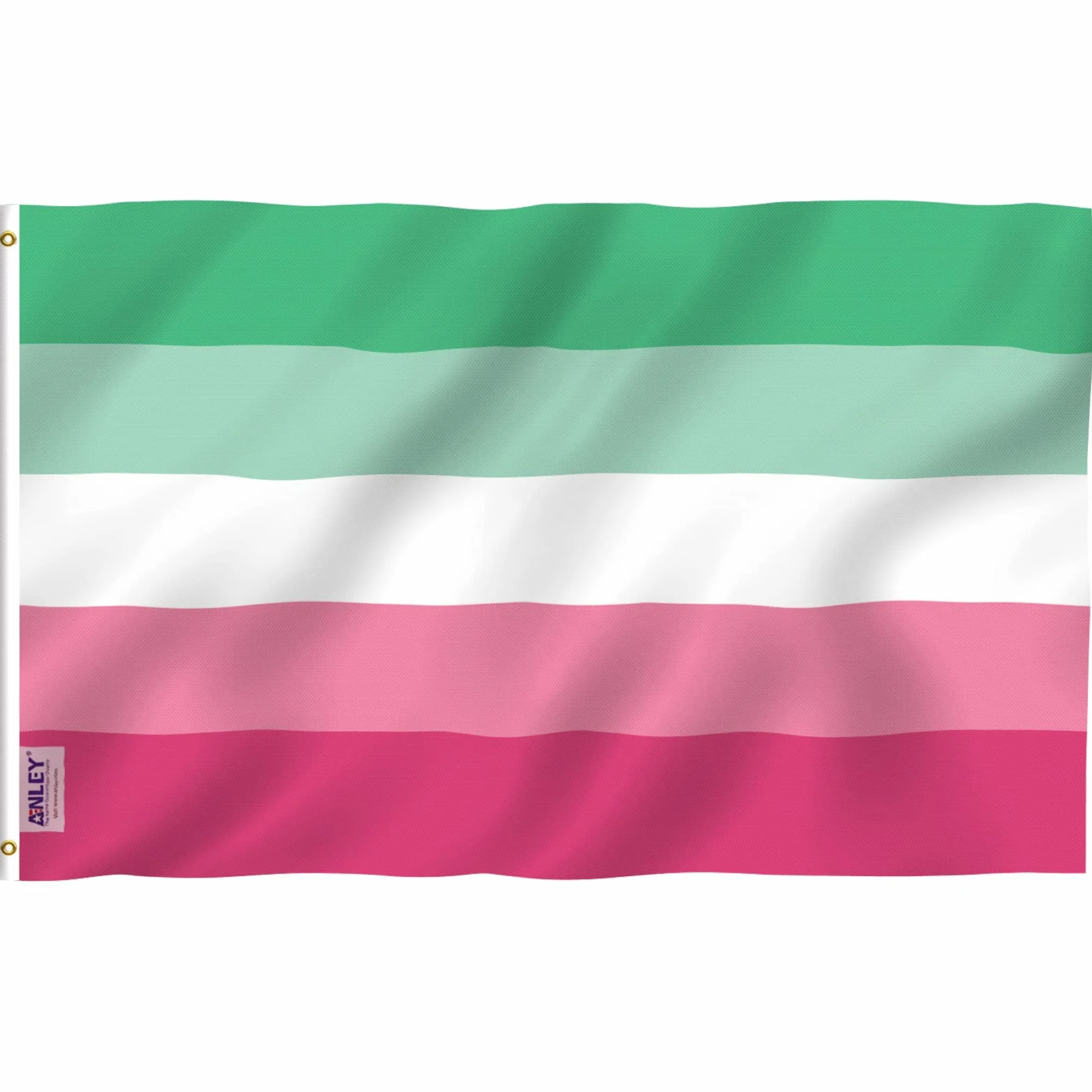 Anley Fly Breeze Flaga Abroseksualna LGBT 3x5 Ft Poliester z mosiężnymi przelotkami