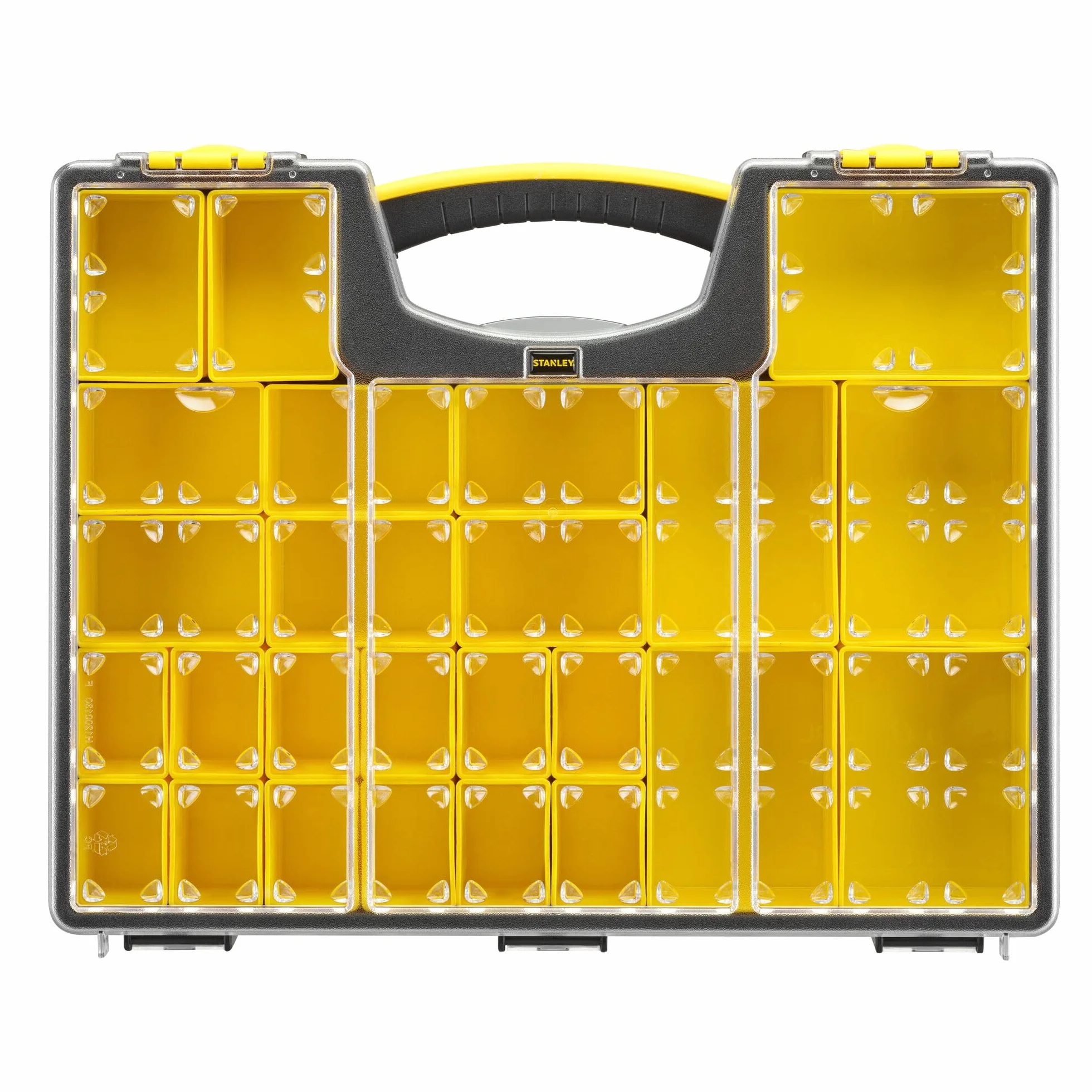 Stanley 1-92-748 Skrzynka Narzędziowa Organizer Pro, Czarny, Żółty