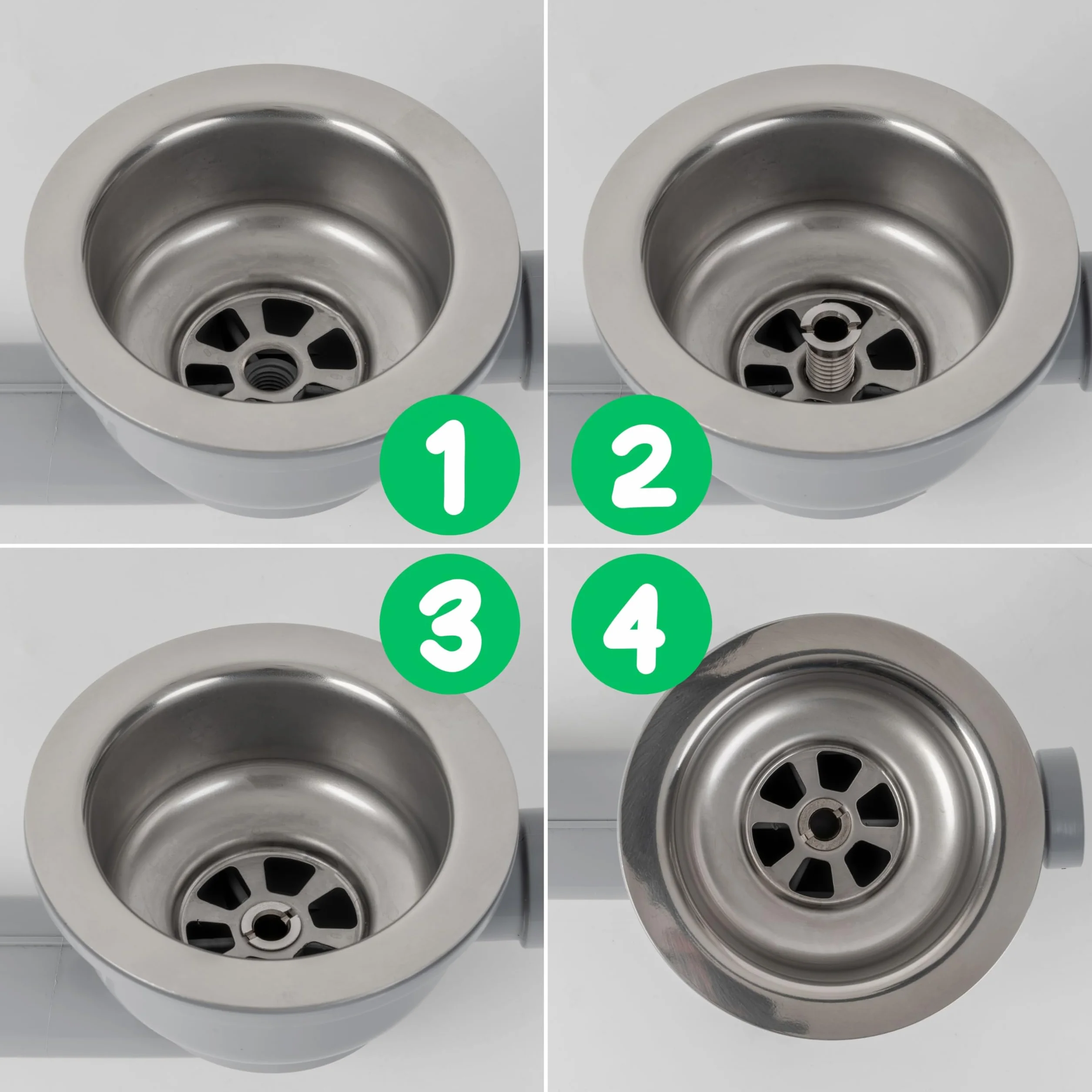 Śruba drążona do zaworu sitowego, M12 x 1,75 x 30 mm, 2 sztuki, kompatybilna z zestawem odpływowym Franke Pamira i Blanco, zamiennik do 133.0024.179, 118446, z mosiądzu, gwint standardowy, śruba