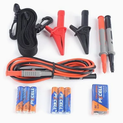 Lokalizator kablowy, wykrywacz pęknięć kabli, robot koszący MS6818 12 V-400 V AC/DC, wielofunkcyjny, przenośny tester błędów, do budowy kabli komunikacyjnych / budowy rurociągów