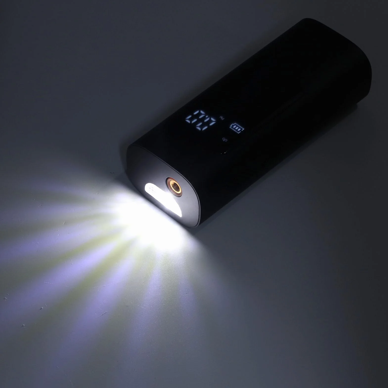 Elektryczny Kompresor Powietrza do Opon, ABS, 6000 mAh, 150PSI, 12V, Przenośna Pompa Powietrza z Akcesoriami do Samochodu
