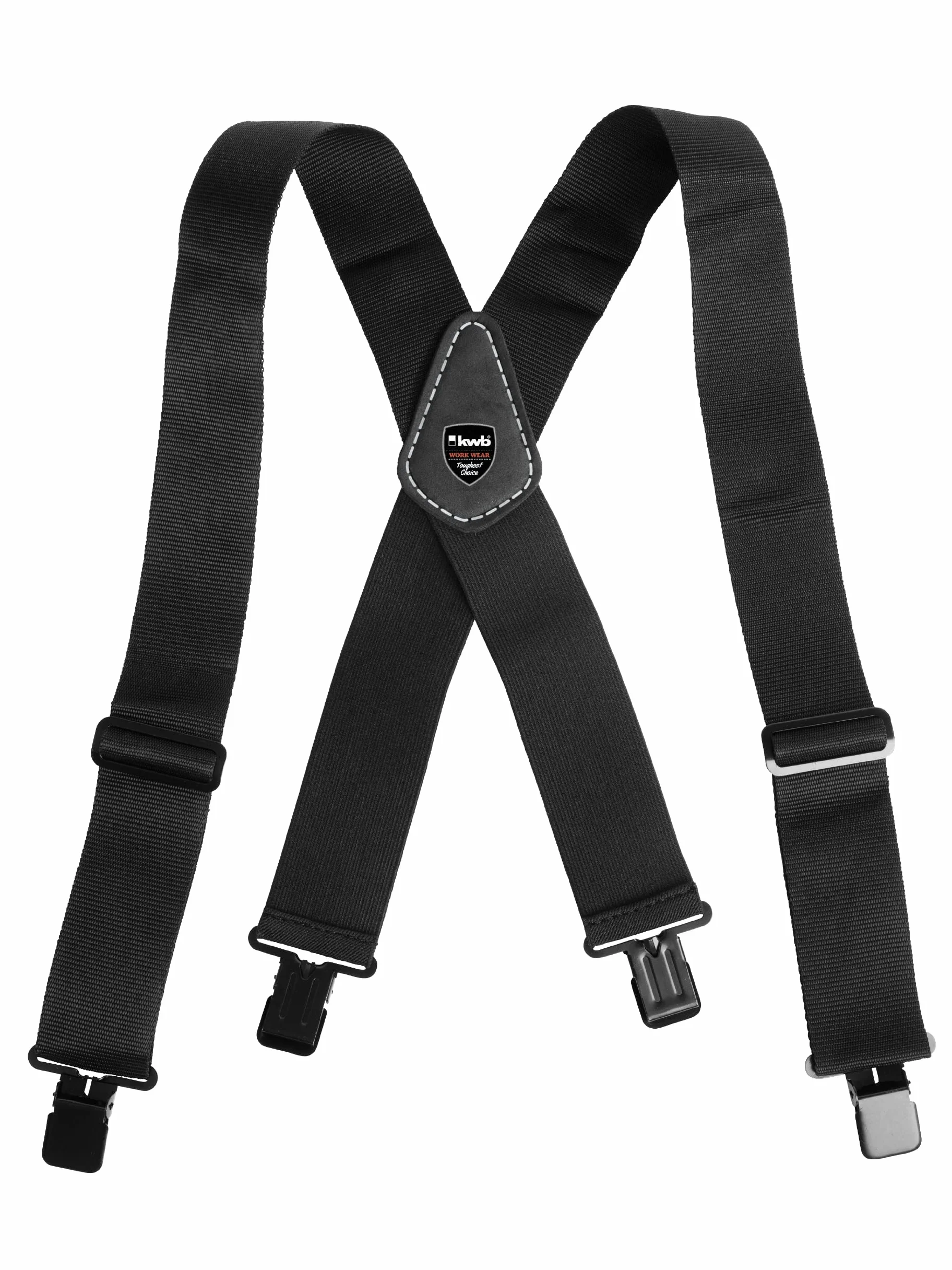 kwb Szelki (długość 100 cm, szerokość 5,1 cm, elastyczne, z tyłu wzmocnione skórzaną płytką)