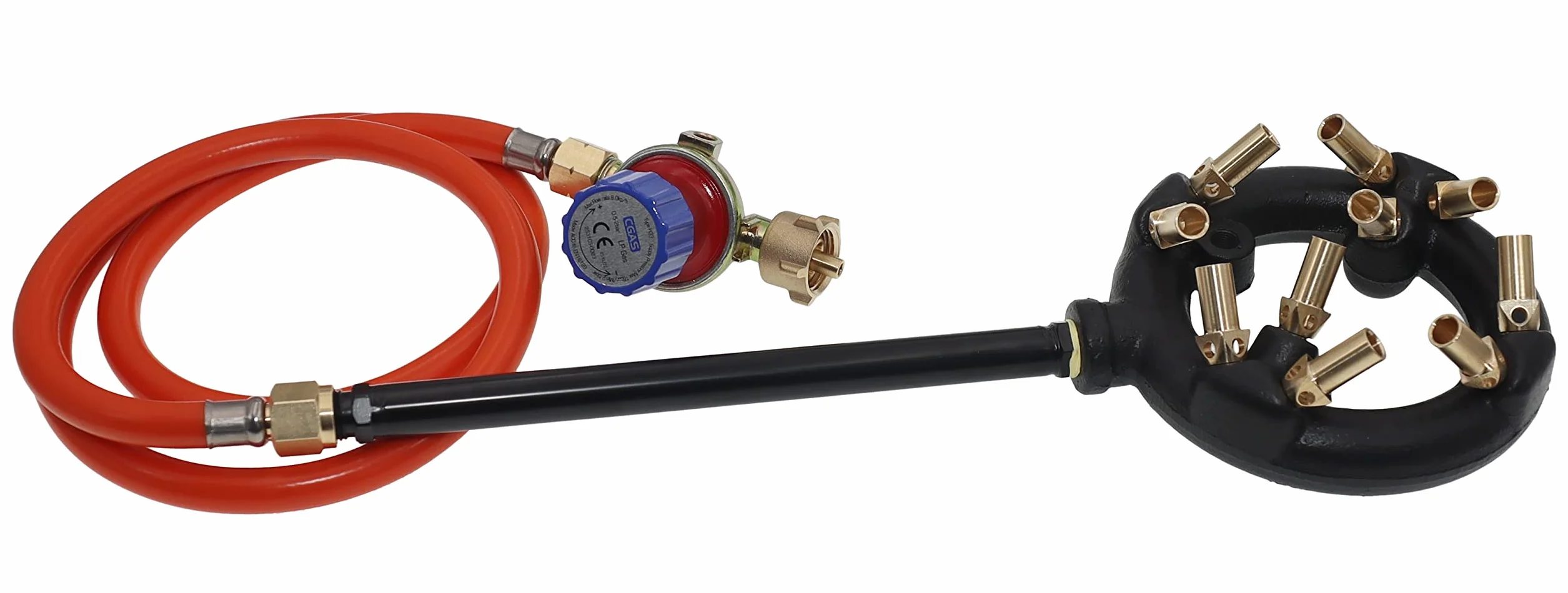 METER STAR 41 000 BTU żeliwny zestaw palników z regulatorem wysokociśnieniowym i wężem