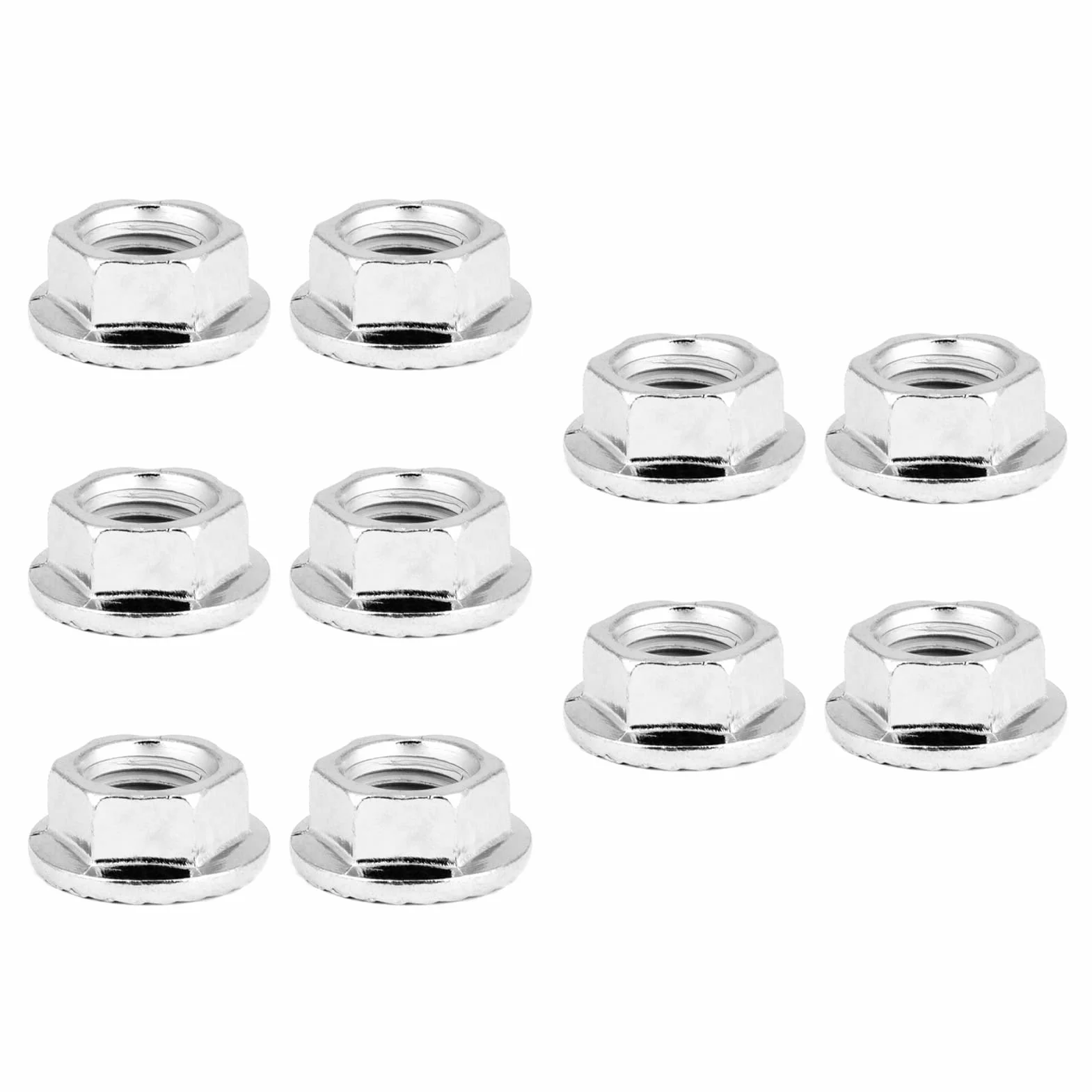 M10 x 125 Nakrętka M10x125 Nakrętki Nierdzewne Śruba 10 mm ząbkowany kołnierz Ss M10x1 25 M10x125 Wydech M10x1 Gwint koniec nakrętki 10 szt. Gwint końcowy Nakrętka sześciokątna
