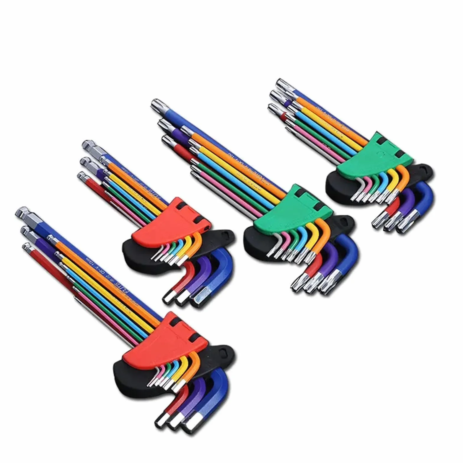 Zestaw kluczy imbusowych L do śrub imbusowych 9 sztuk Zestaw kluczy imbusowych z długim ramieniem 1,5 mm do 10 mm Klucze imbusowe Narzędzia ręczne do naprawy rowerów(HEX KEY SET SHORT)