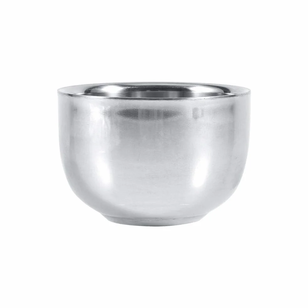 0, Miska do golenia ze stali nierdzewnej, Asixx Durable Męski uchwyt na mydło do golenia ze stali nierdzewnej Cream Cup miska naczynia miska duża miska łatwe tworzenie piany, 1