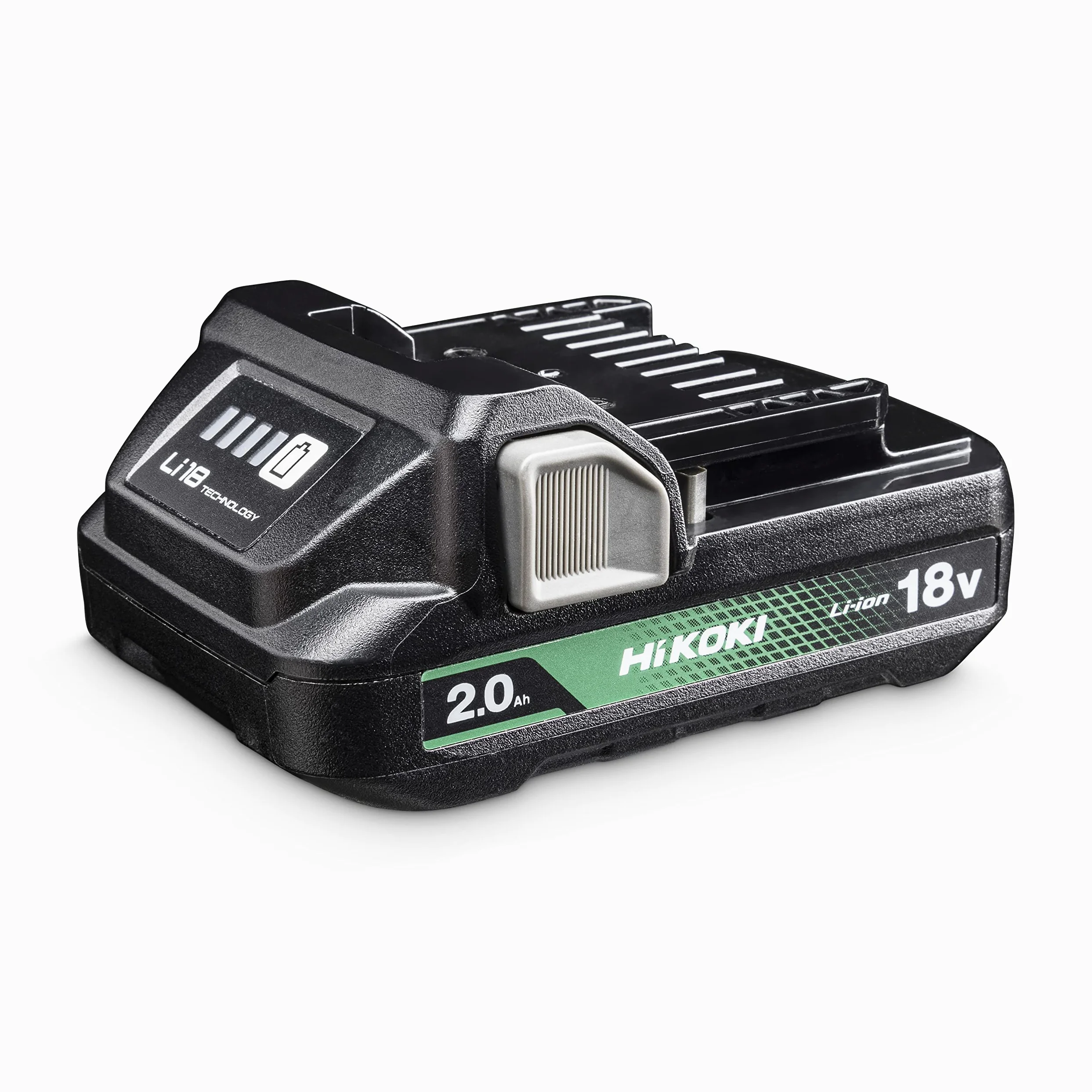 HiKOKI Akkuschrauber DS18DF (Li-Ion, 18 V, 2 Gang, 53 Nm, LED-Licht, Koffer, inkl. 2 x 2.0 Ah Akku und Ladegerät)