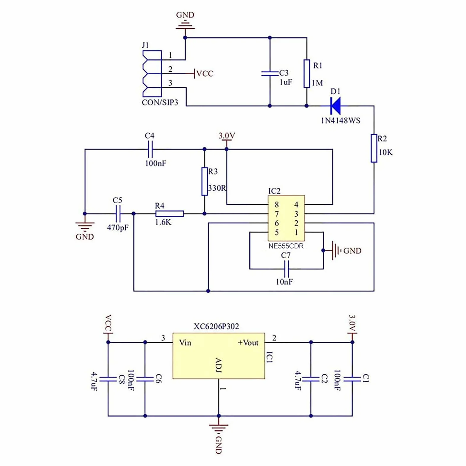 Aideepen 6 szt. gleby czujnik wilgotności moduł higrometru V1.2 pojemnościowy do Arduino, analogowy pojemnościowy czujnik wilgotności gleby moduł odporny na korozję do nawadniania roślin Arduino zestawy DIY