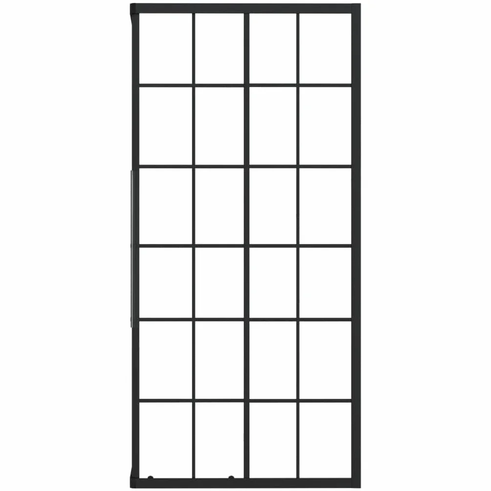 Kabina prysznicowa z profilem aluminiowym, 90 x 70 x 180 cm | Szkło bezpieczne ESG, ściana boczna z przezroczystego szkła, łatwy montaż, w komplecie z materiałem montażowym