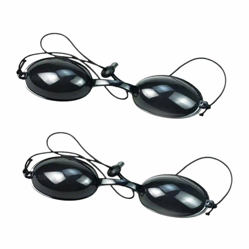 Okulary do solarium do lampy z czerwonym światłem, okulary ochronne UV, regulowana klapka na oczy do terapii światłem, okulary ochronne na podczerwień, maska na oczy, bezpieczna ochrona