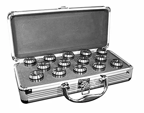 ER40 zestaw tulei zaciskowych Ø 4-26 DIN 6499 B/ISO 15488 B / 472 E 23 szczypce w walizce aluminiowej
