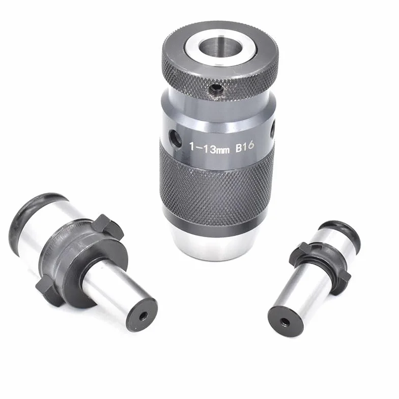 1 szt. Bezkluczowy samozaciskowy uchwyt wiertarski tuleja adapterowa do B12 B18 GT12 B16 GT24 TC820-szybki uchwyt(TC820-B16(1-16mm))