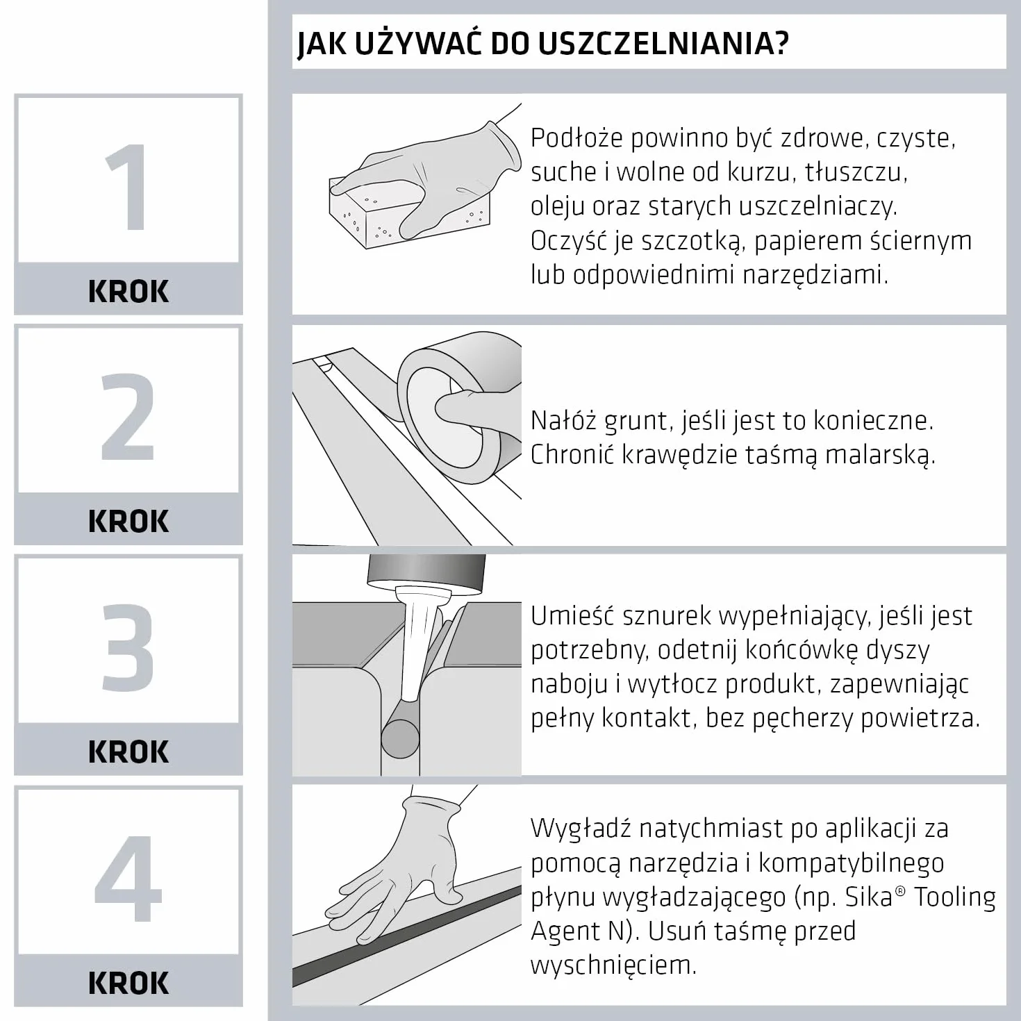 Sika - uniwersalny klej/uszczelniacz - Sikaflex-11FC Purform do użytku wewnątrz i na zewnątrz - przyczepność do wielu podłoży - biały - 300 ml