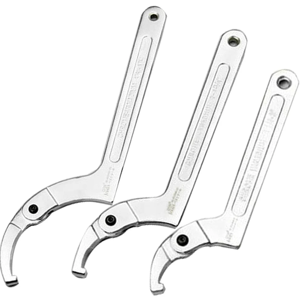 Klucz nastawny, 3/4 "19-51mm nastawny klucz hakowy C klucz narzędziowy chromowo-wanadowy ze skalą kluczowe narzędzia ręczne do nakrętek śruby