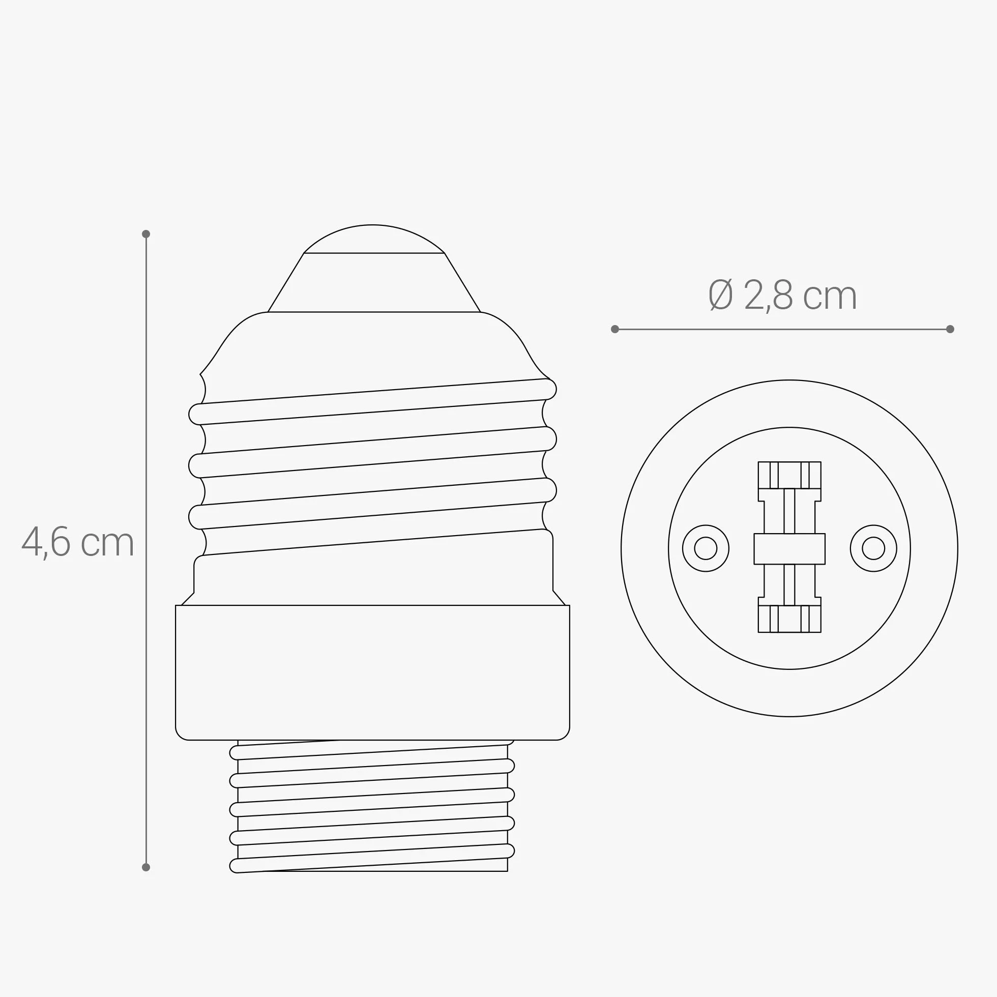 kwmobile 5 x adapter do lampy konwerter E27 oprawka na gwint G9 do lamp LED, halogenowych, energooszczędnych