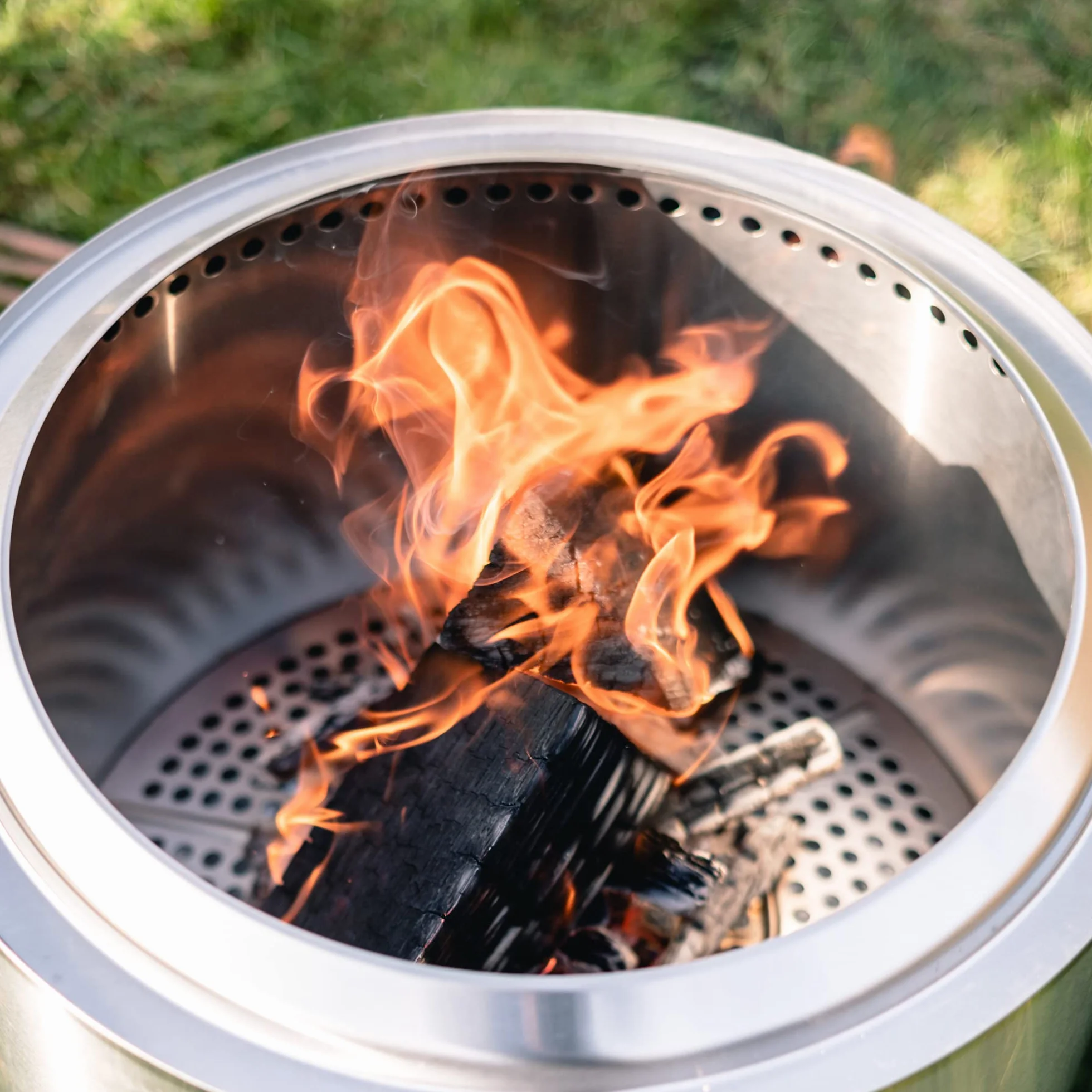 Solo Stove Bezdymny kosz ogniskowy stal nierdzewna 304 49,5 cm 9 kg standardowy stojak