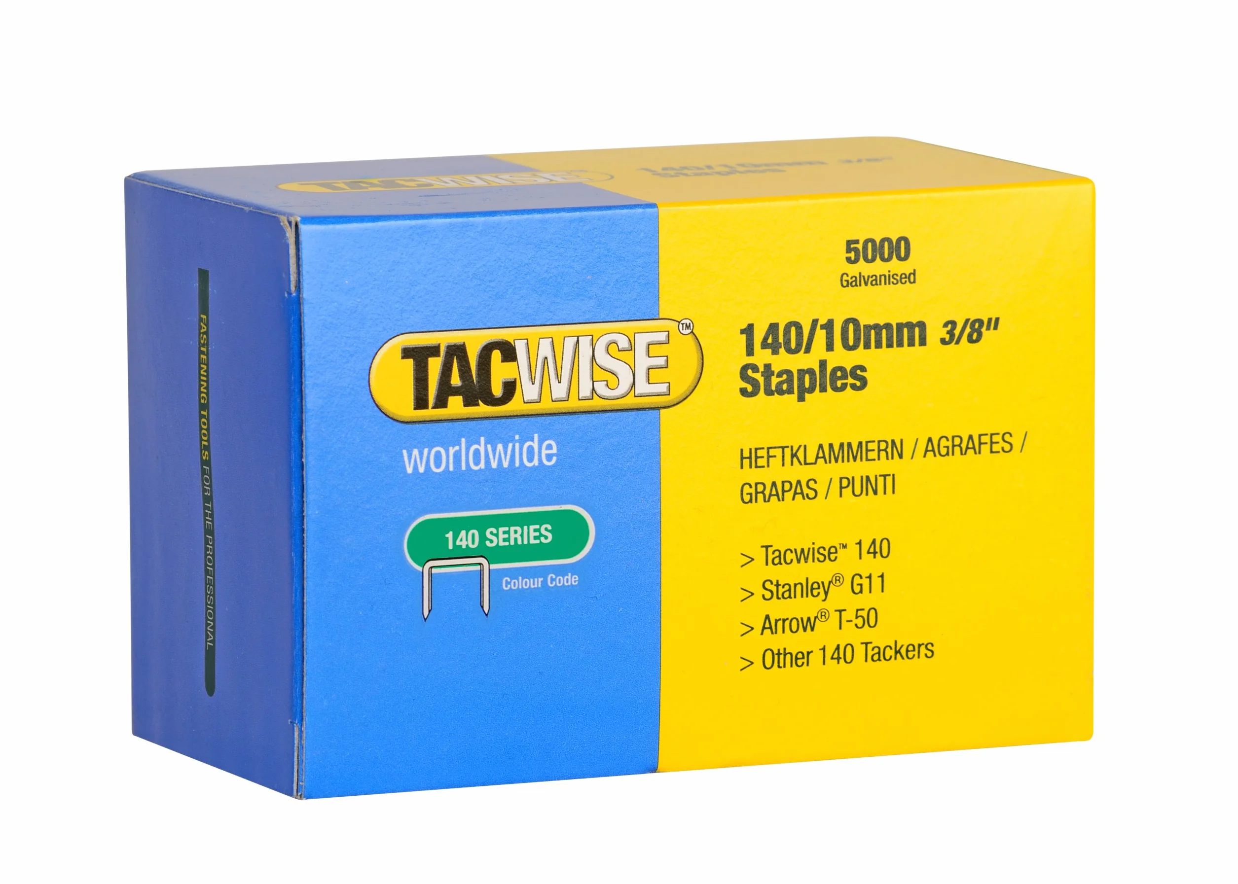 TACWISE 1783 A11 ECO Hammer Tacker z 60 000 zszywkami 140/10 mm, zastosowanie zszywek typu 140/6-10 mm