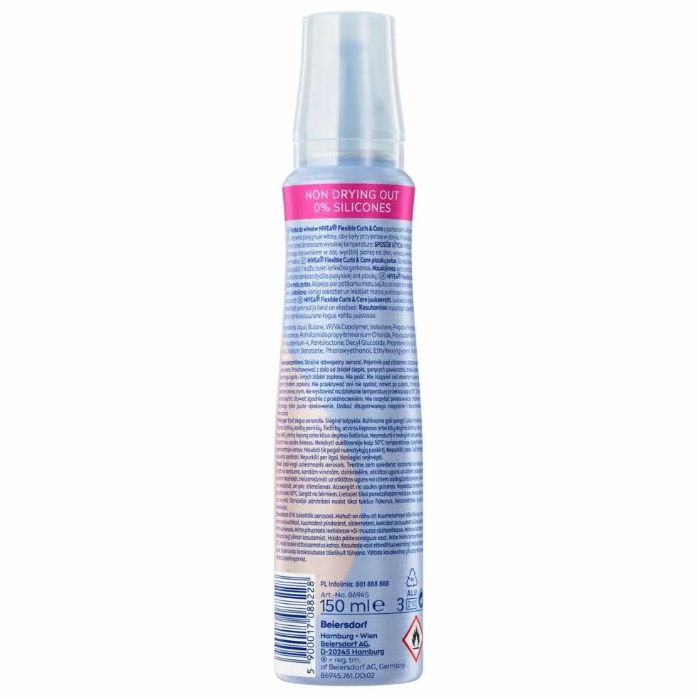 NIVEA Pianka do włosów Flexible Curls & Care150 ml
