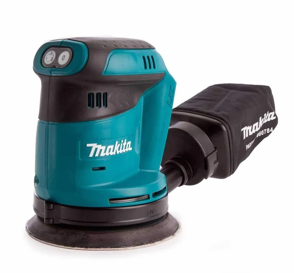 Makita Dbo180Z Szlifierka, Niebieski/Czarny, 125 mm