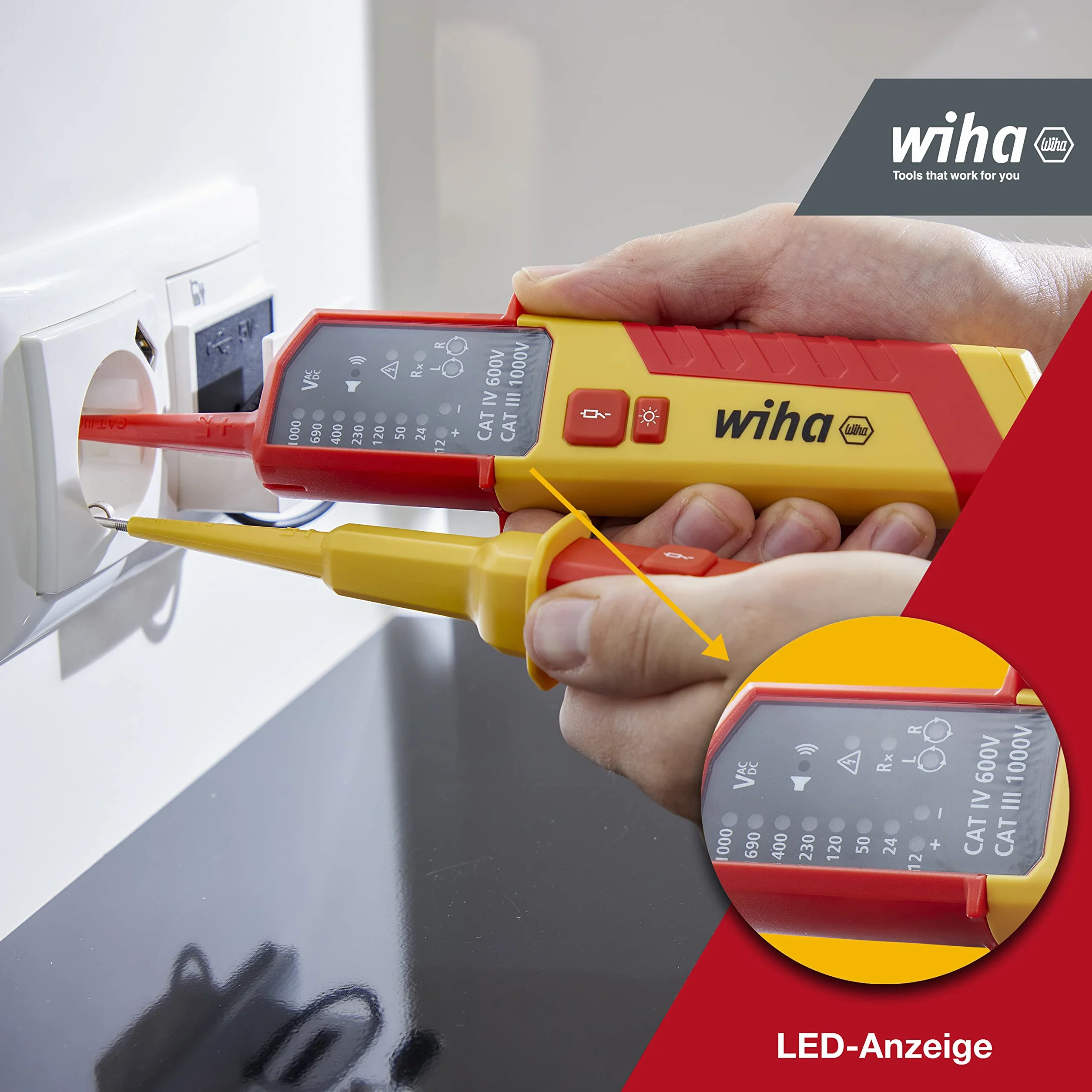 Wiha SB25516 45216 Tester ciągłości napięcia