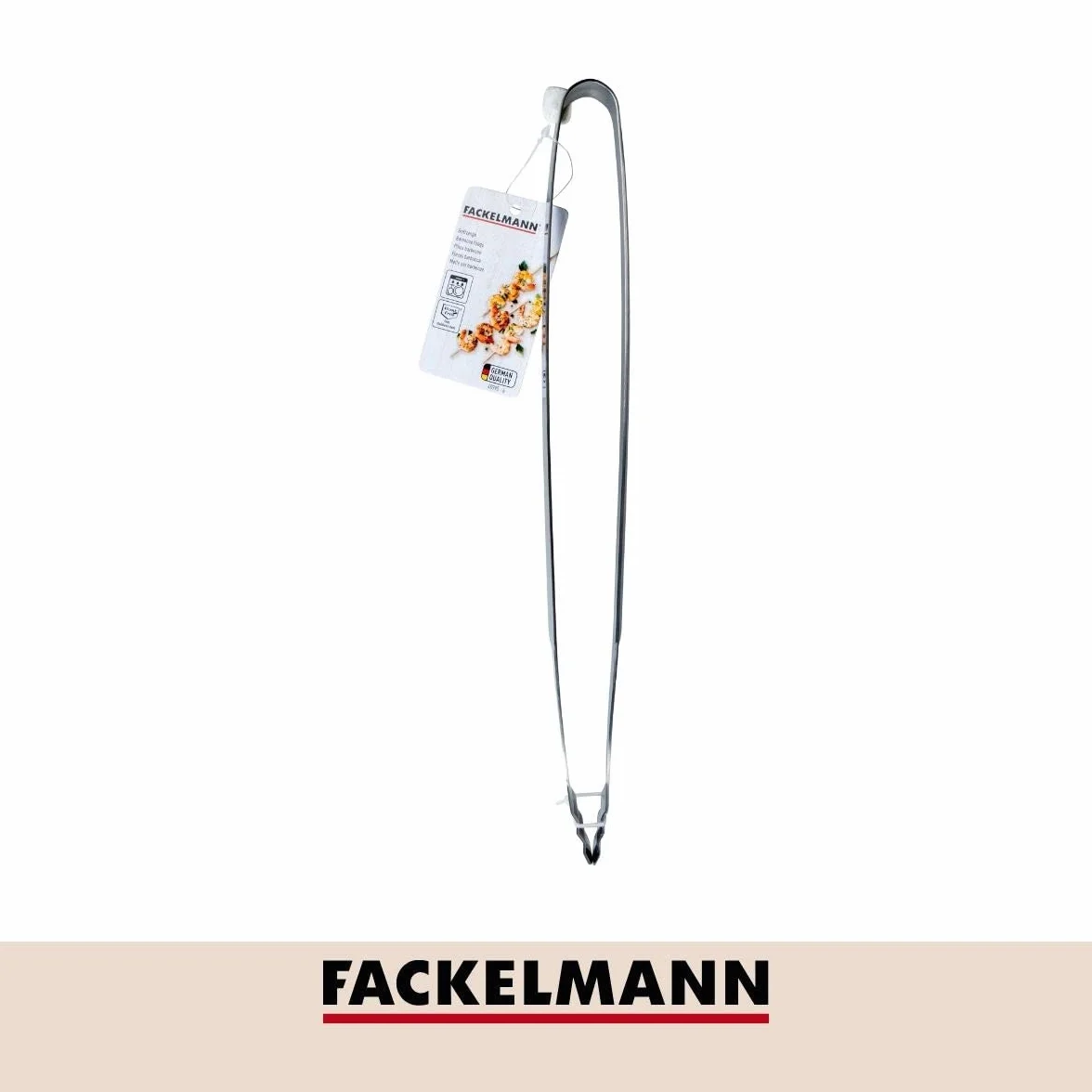 Fackelmann Szczypce Do Grilla Ze Stali Nierdzewnej Srebrne