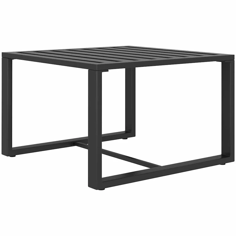 vidaXL Stolik kawowy aluminiowy antracytowy