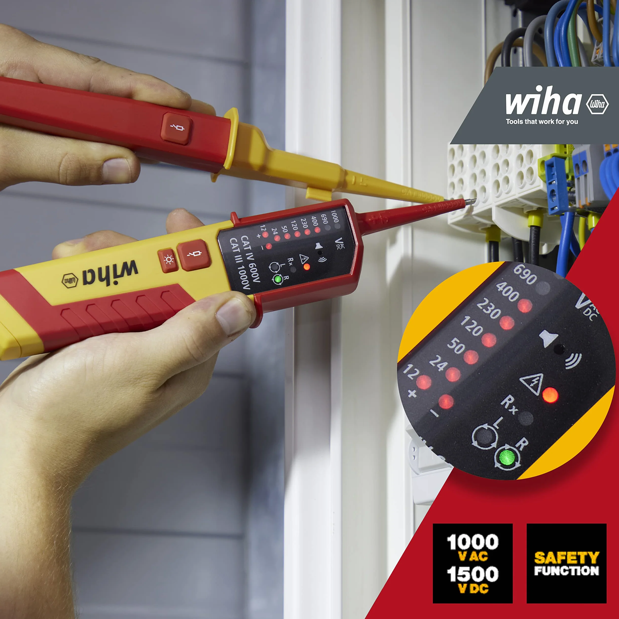 Wiha SB25516 45216 Tester ciągłości napięcia