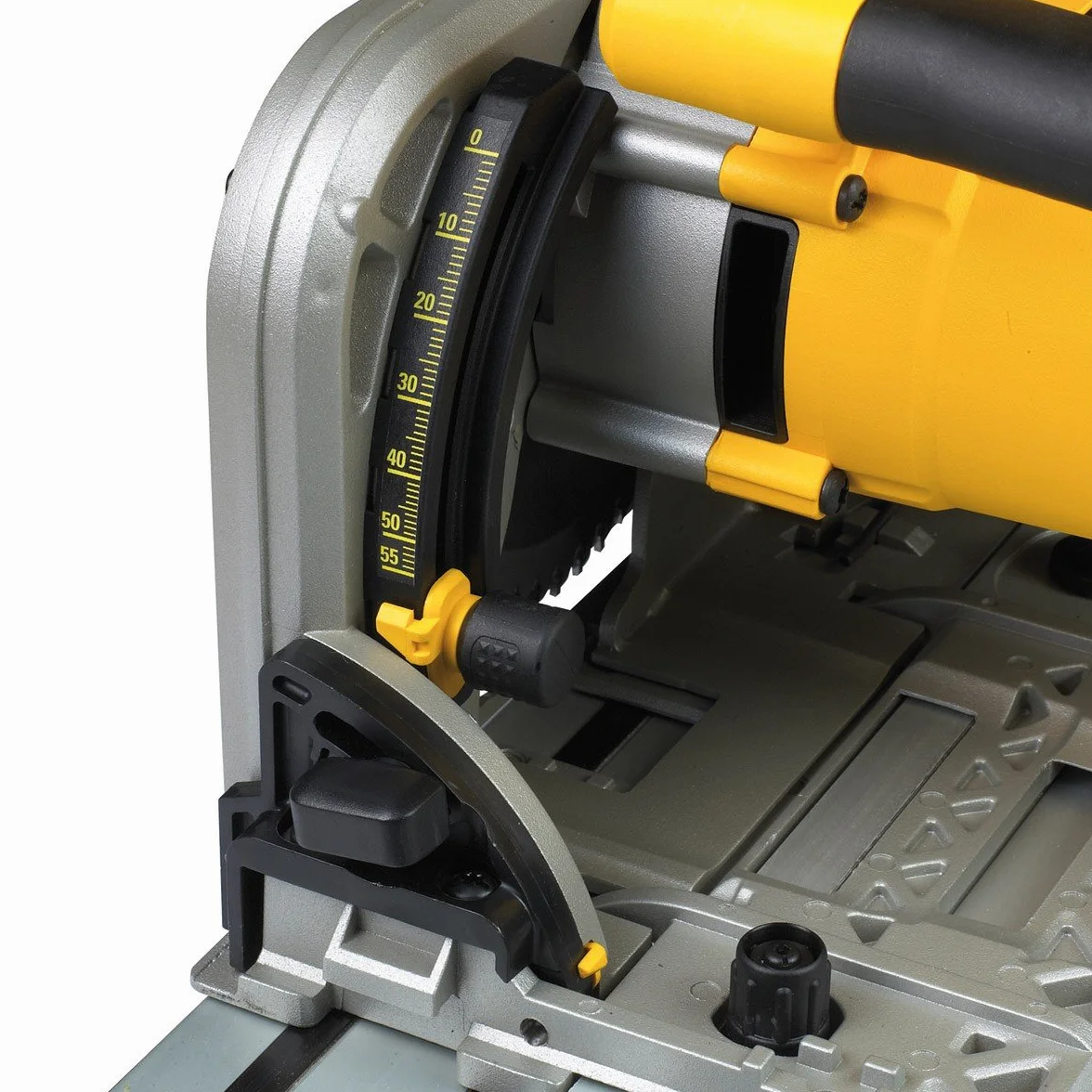 DEWALT Skuteczny Piła incisión 1.300w - 55mm prof. - ø165mm z walizka tstak vi dla profesjonalistów i majsterkowiczów do pracy profesjonalnej 1.300w 55mm