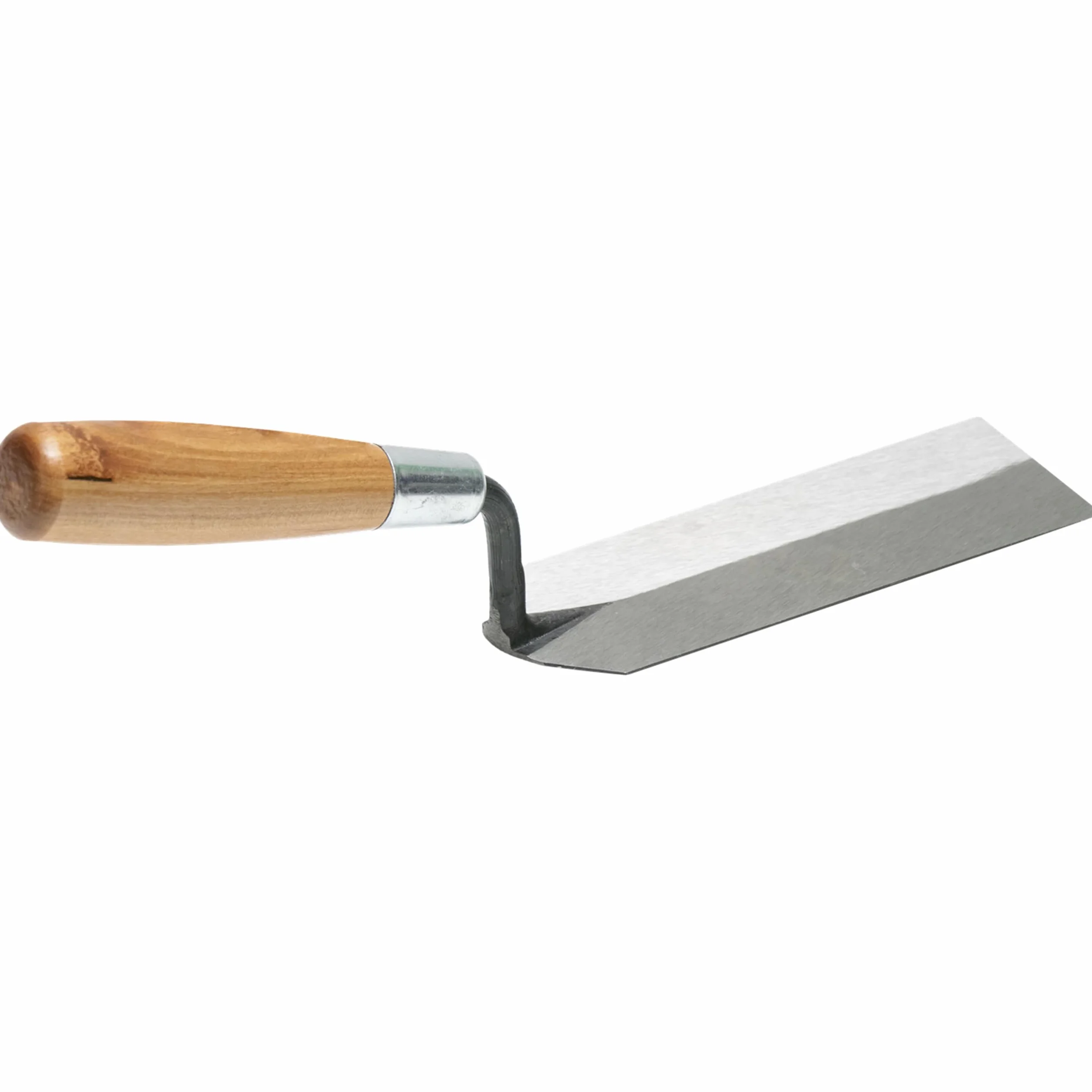 Paca krawędziowa Marshalltown z uchwytem z twardego drewna, stal węglowa, wymiary: 152x51 mm