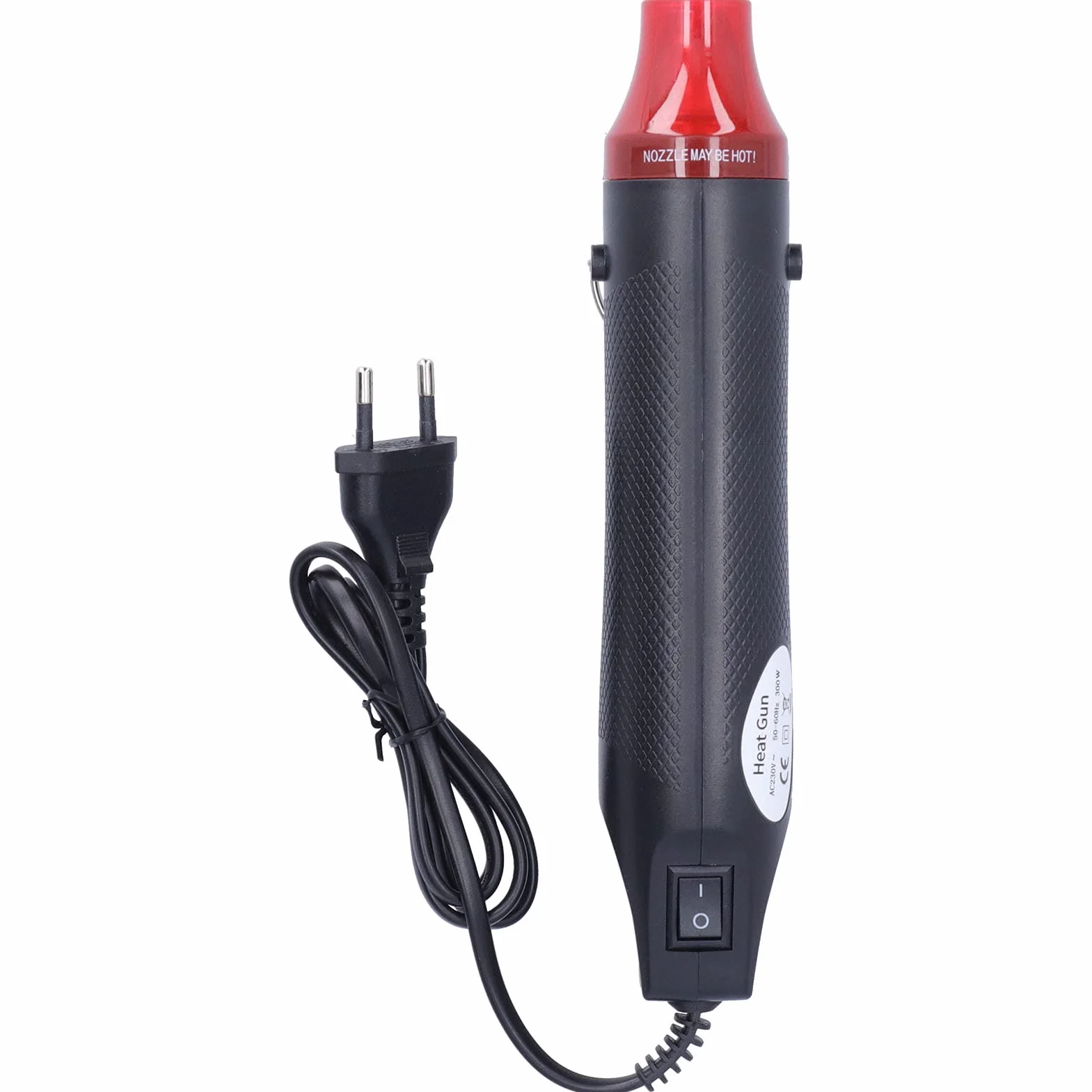 Pistolet na gorące powietrze 390℉, Mini pistolet na gorące powietrze Wytrzymały trwały przenośny wygodny szerokie zastosowanie do projektów DIY (wtyczka UE 230 V)
