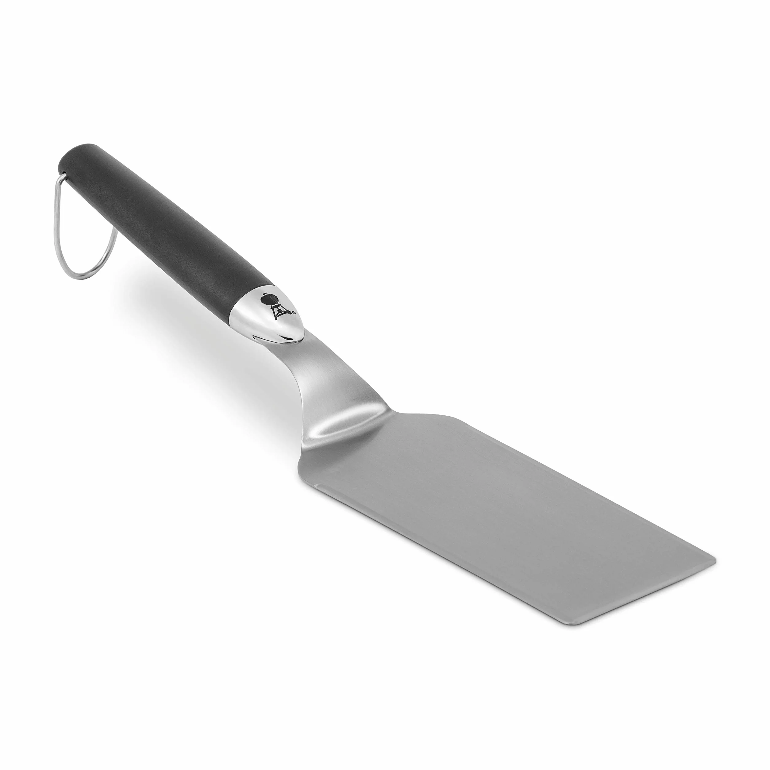 Weber Łopatka premium (40 cm), ze stali nierdzewnej, z antypoślizgowym uchwytem kompresyjnym, nadaje się do mycia w zmywarce – czarny/srebrny (6206)