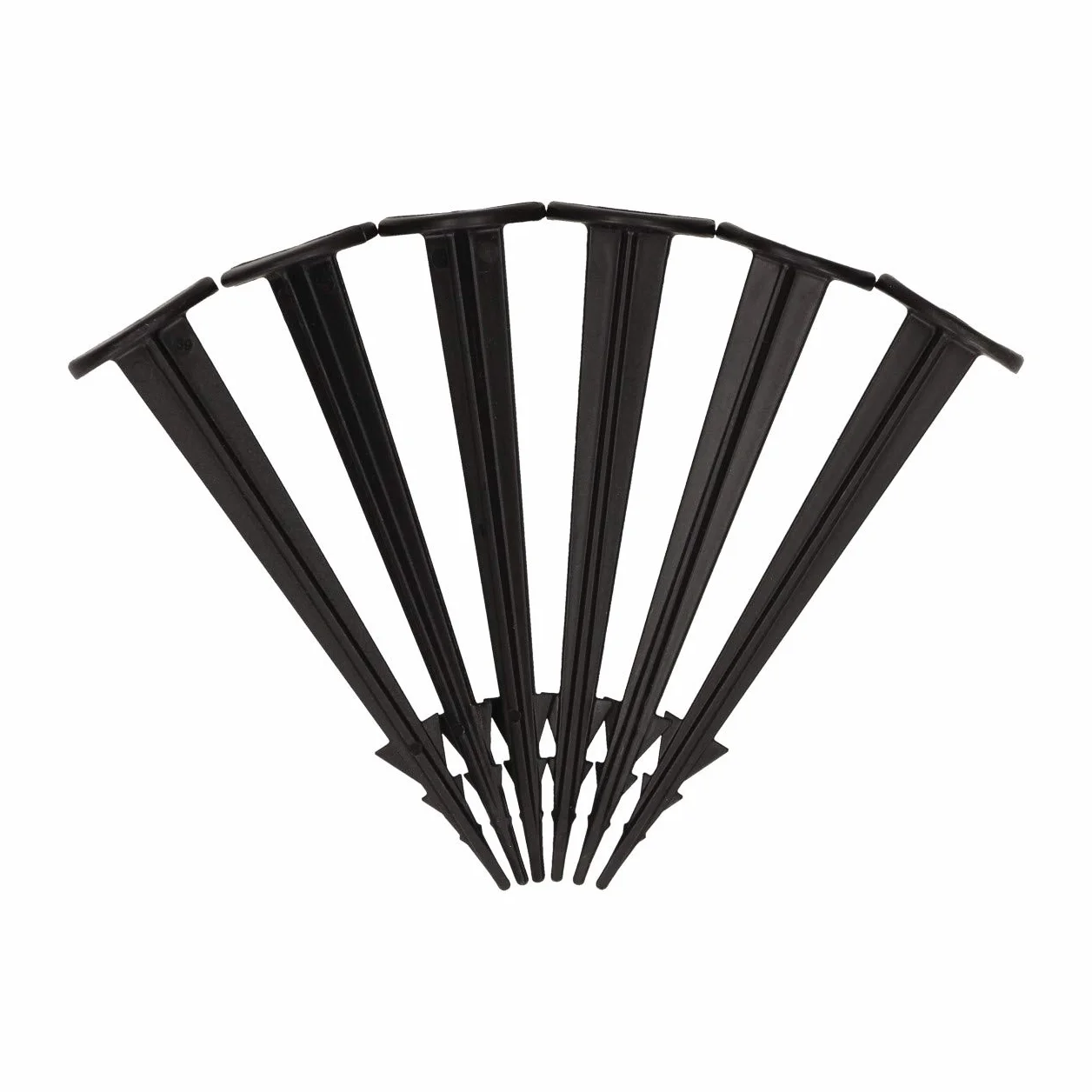 Gardenix Paczka 200 TerraPeg Mini kotwice naziemne kołki naziemne do Garden Fleece Weed Control Mole Net Plandeka