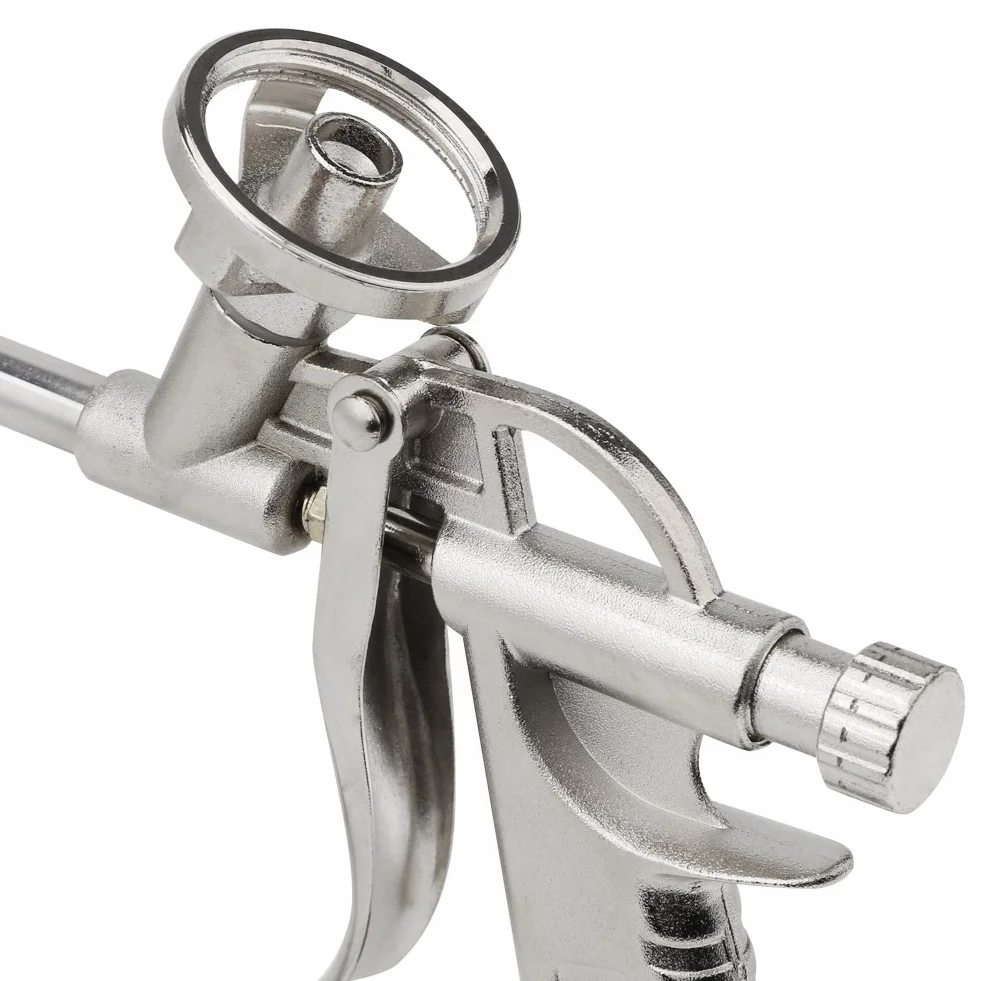 Pistolet Natryskowy do Pianki, 31,5 Cm 8 MPa 5 L/min Pistolet Natryskowy do Spieniania Pianki PU o Dużej Wytrzymałości Pistolet do Uszczelniania z Uchwytem Odpowiedni do Uszczelniania, Napełniania, Us