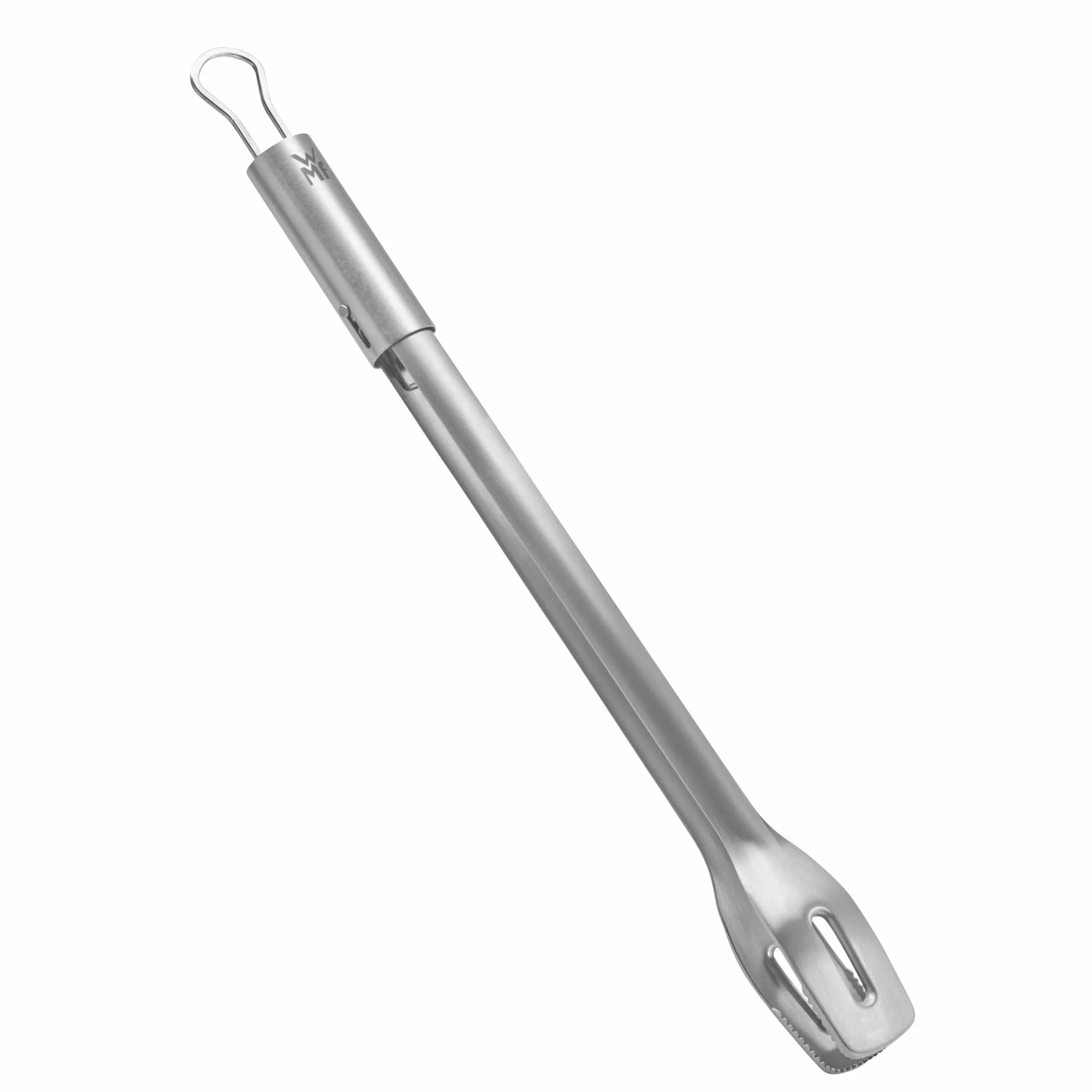 WMF Szczypce do grilla 44 cm stal nierdzewna Cromargan z mechanizmem blokującym