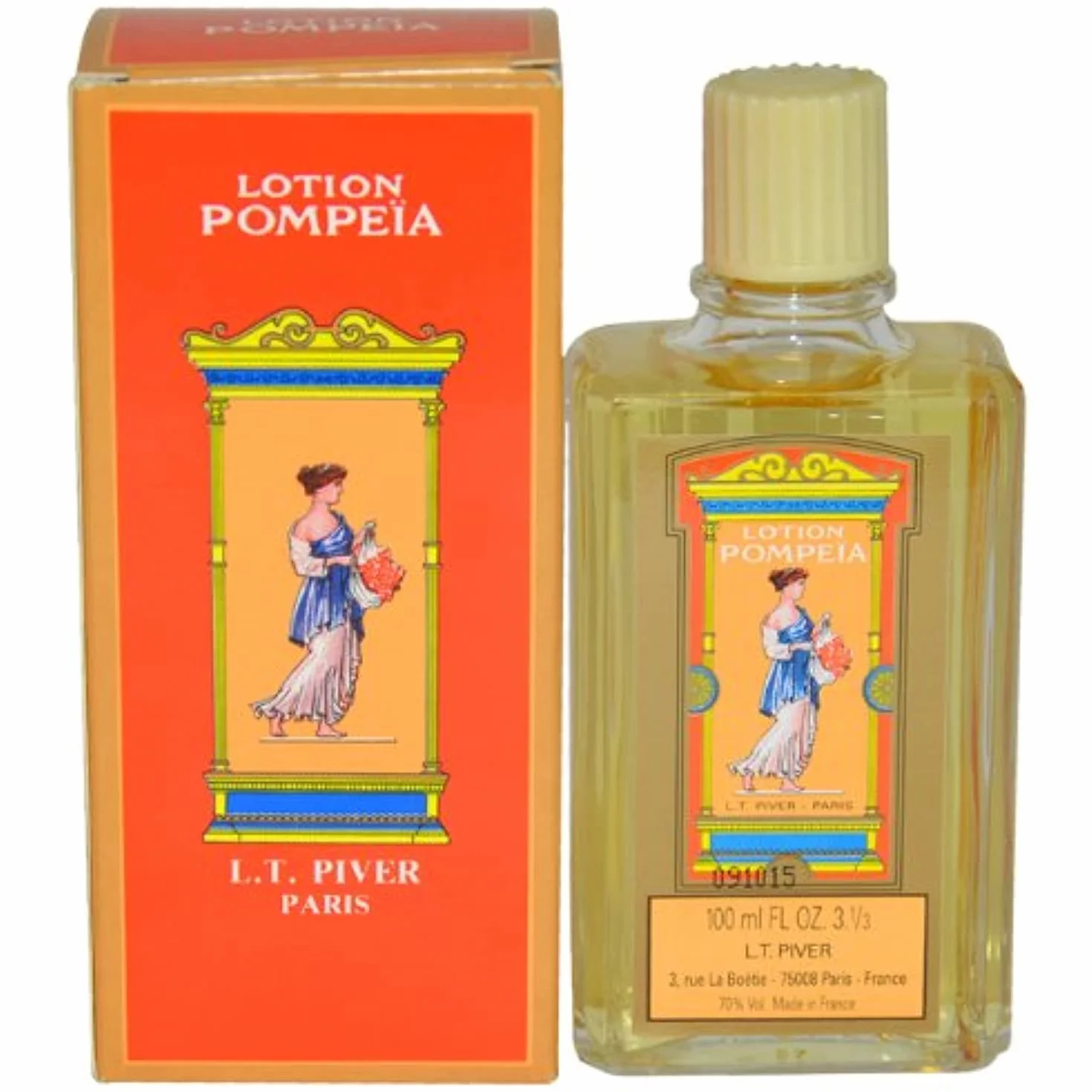 Pompeia by Piver Cologne Splash 3.3 oz / 100 ml dla kobiet by Piver