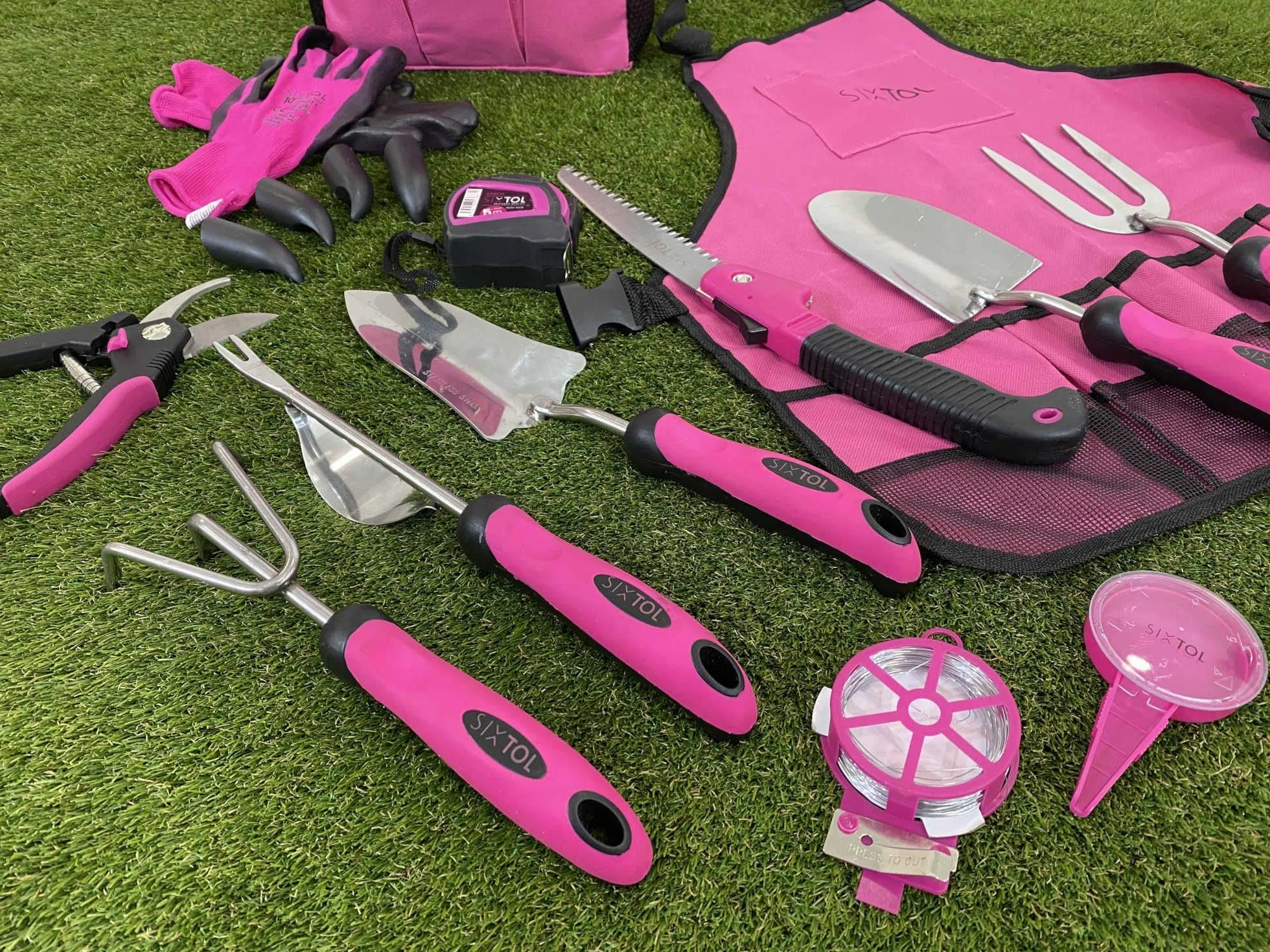 GARDEN PINK 12 Zestaw narzędzi ogrodowych