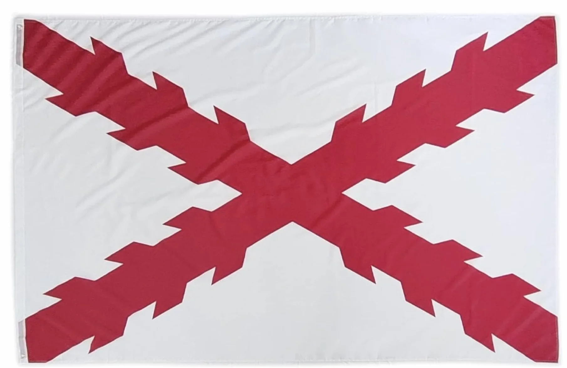 Pandiui23 2 Burgundzkie flagi krzyżowe, flaga 150cm x 90cm, Imperium Hiszpańskie