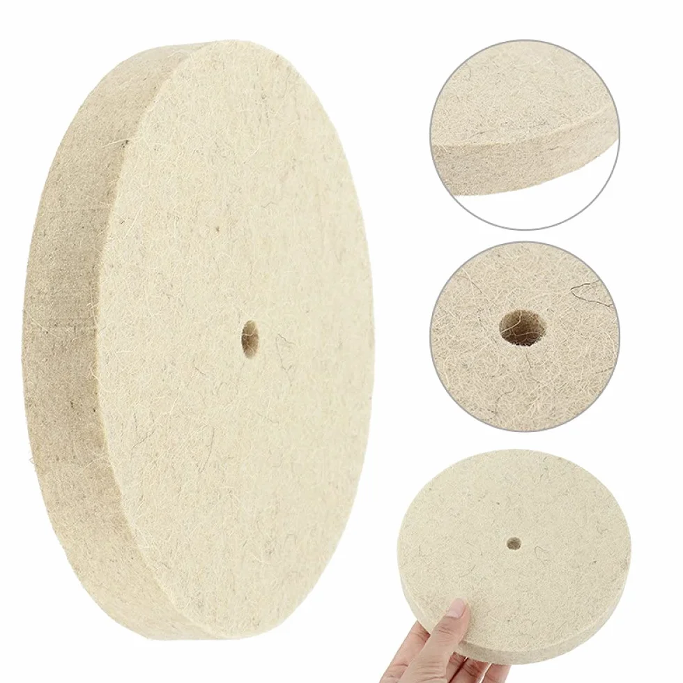 1 szt. 6 cali 150 mm tarcza polerska filcowa tarcza polerska podkładka ścierna narzędzia ścierne 150x20mm, A