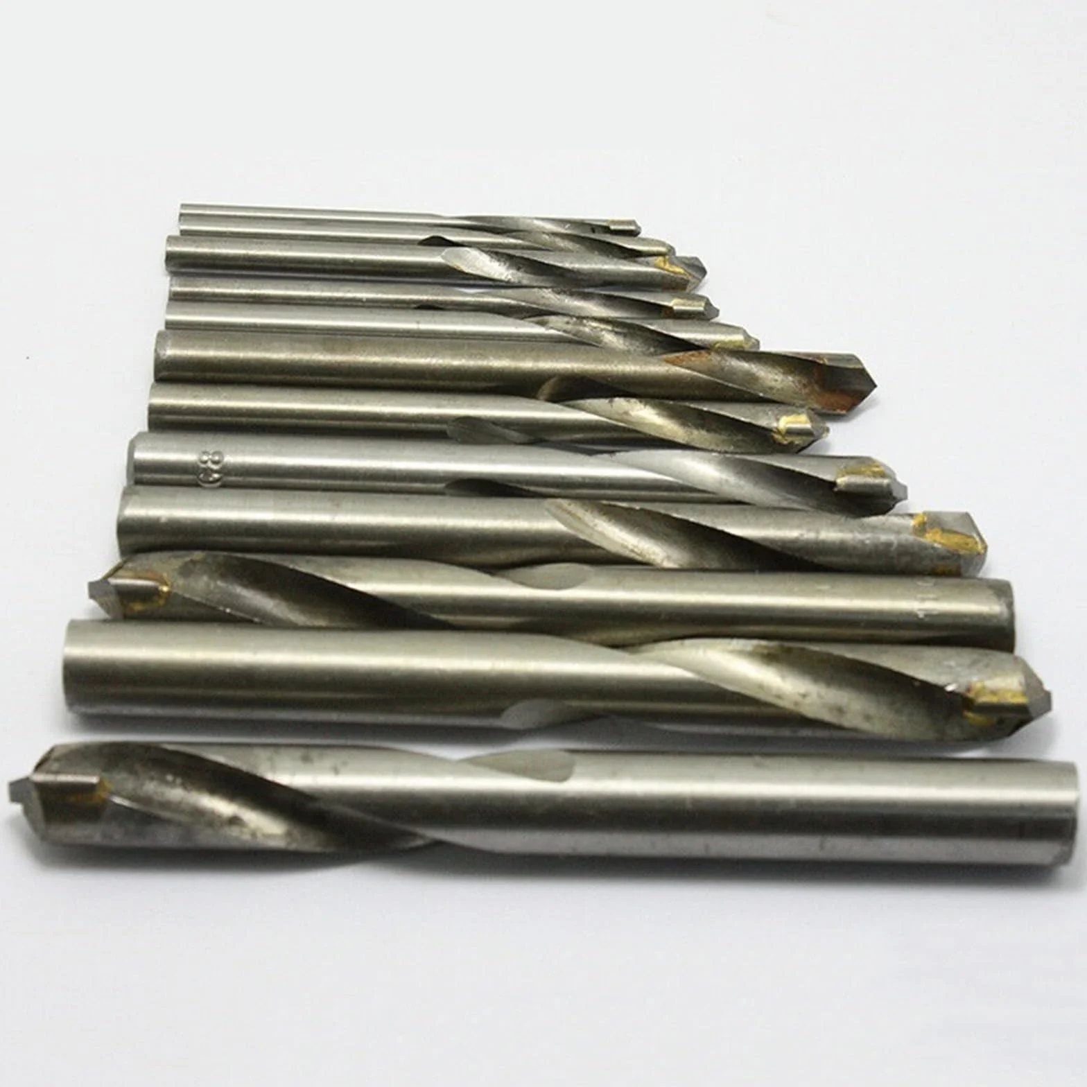 10 szt. 3-20 mm końcówka z twardego metalu wiertła TCT ślusarz wiertła do żeliwa aluminium betonu (rozmiar: 5 mm)