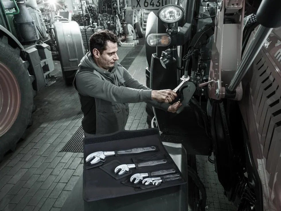 Zestaw samonastawnych kluczy płaskich z grzechotką 6004 Joker 6 Set 1, 6 części