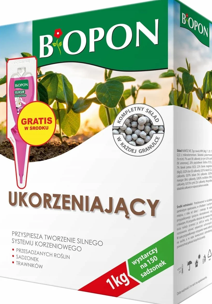 BOPON Nawóz ukorzeniający granulat 1 kg