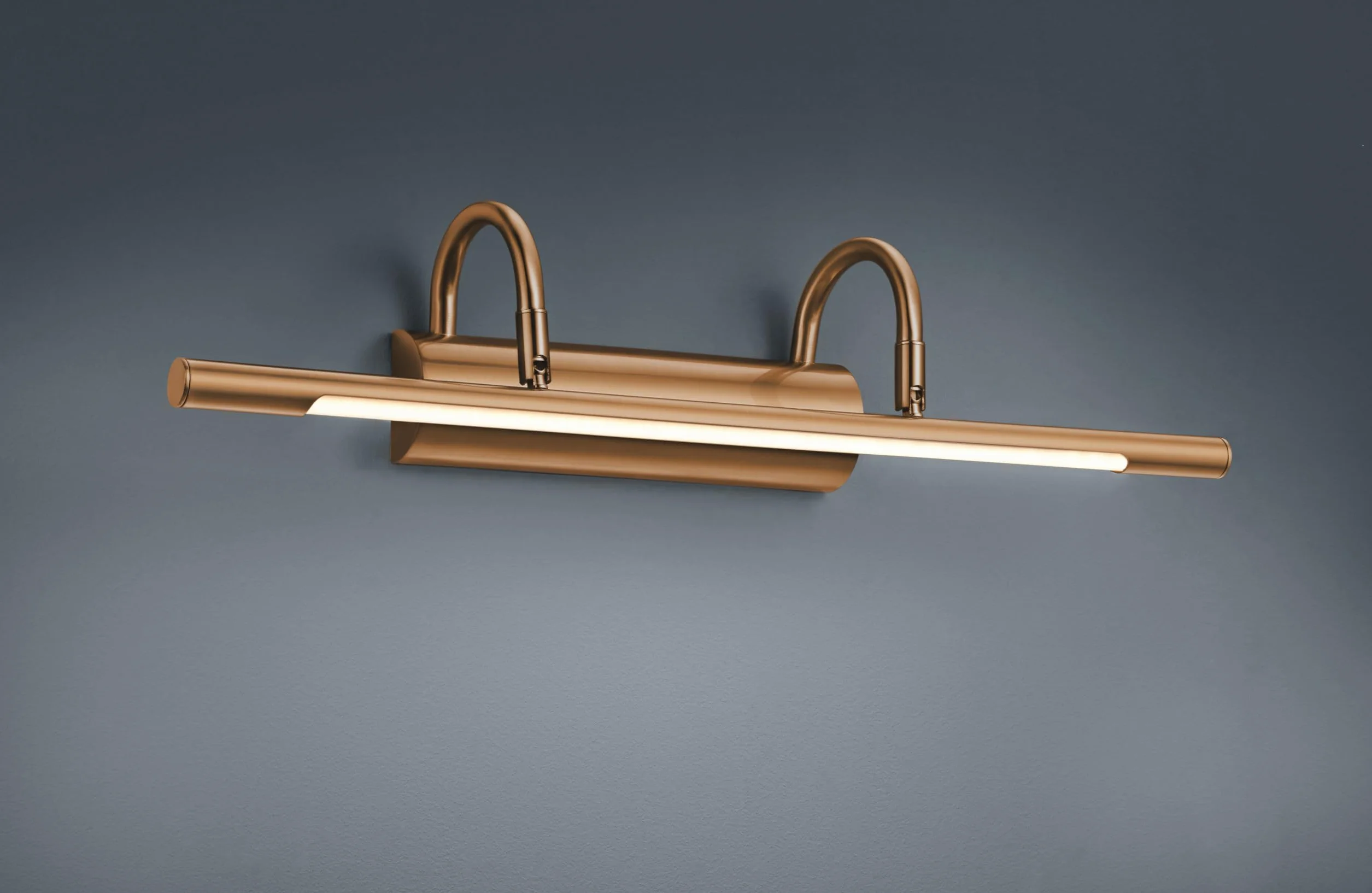 Trio Leuchten Lampa ścienna LED Cuadro 225210104, metal stary mosiądz, 1 x 8 W