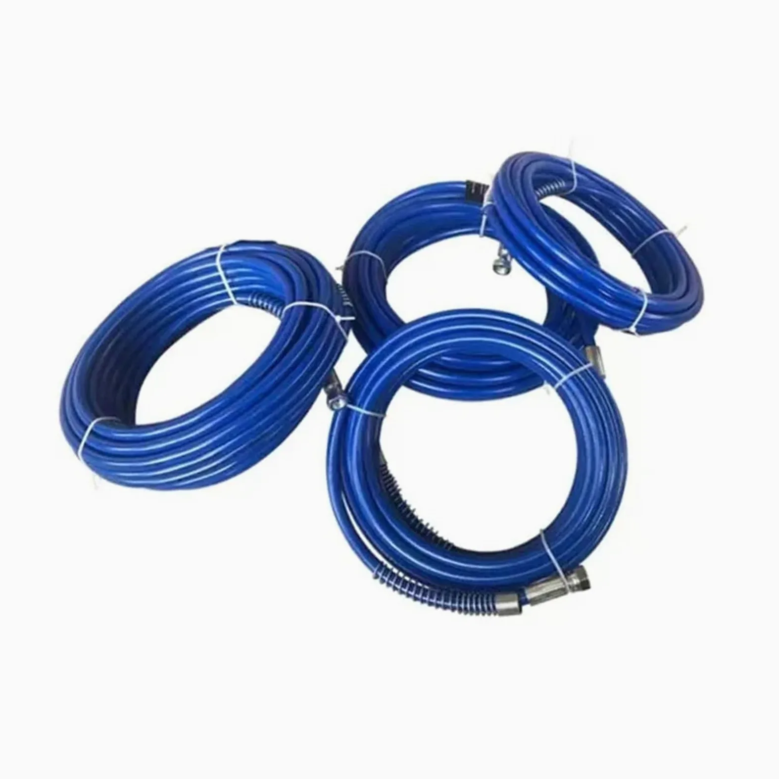 Wąż do bezpowietrznego rozpylacza farby, Wąż do natryskiwania farby bezpowietrznej wysokociśnieniowy 1/4 '' BSP 3500Psi 8-30 m Część zamienna bezpowietrznego urządzenia natryskowego(15M)