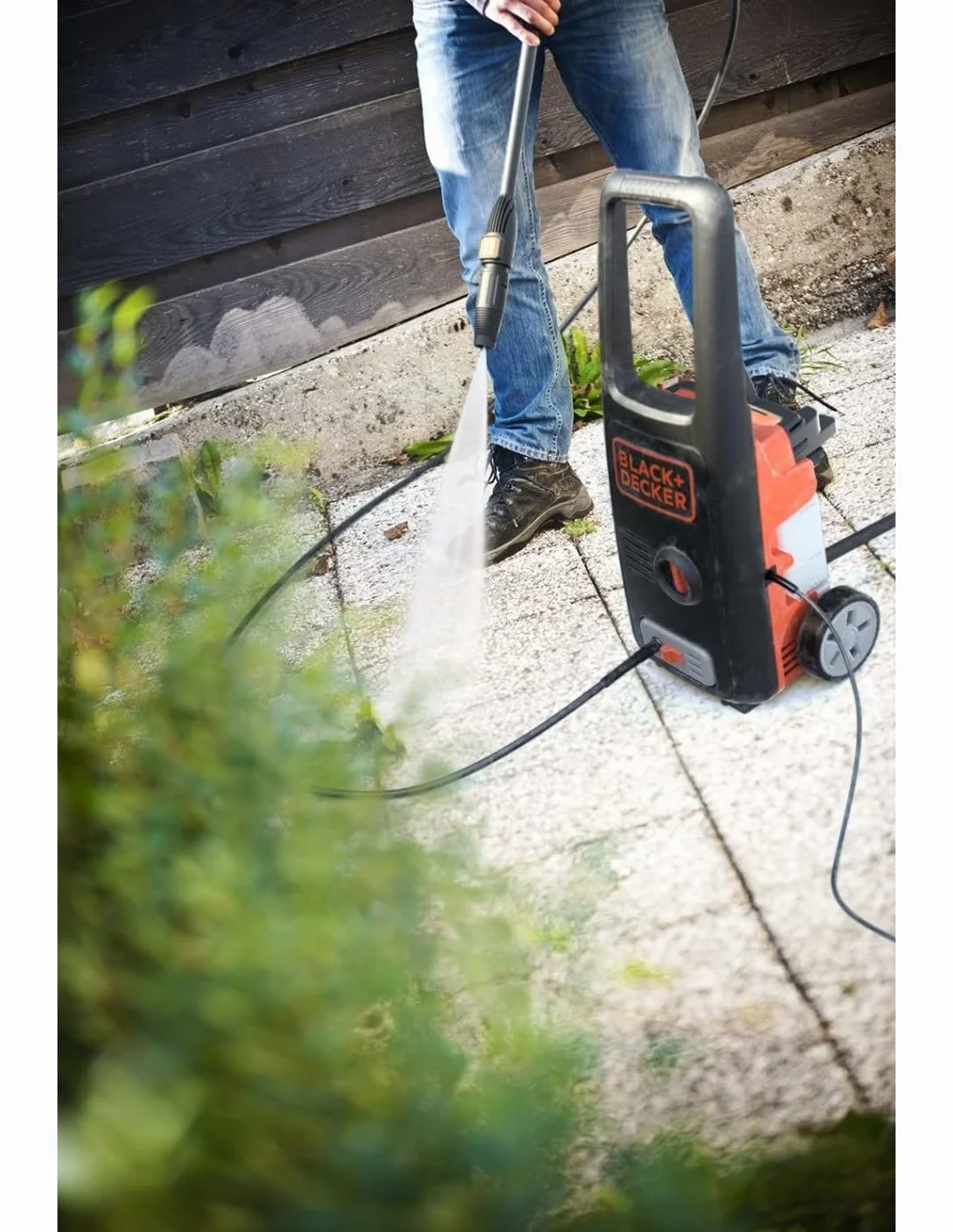 BLACK+DECKER Myjka wysokociśnieniowa BXPW1500PE 1500 W 120 bar 390 l/h