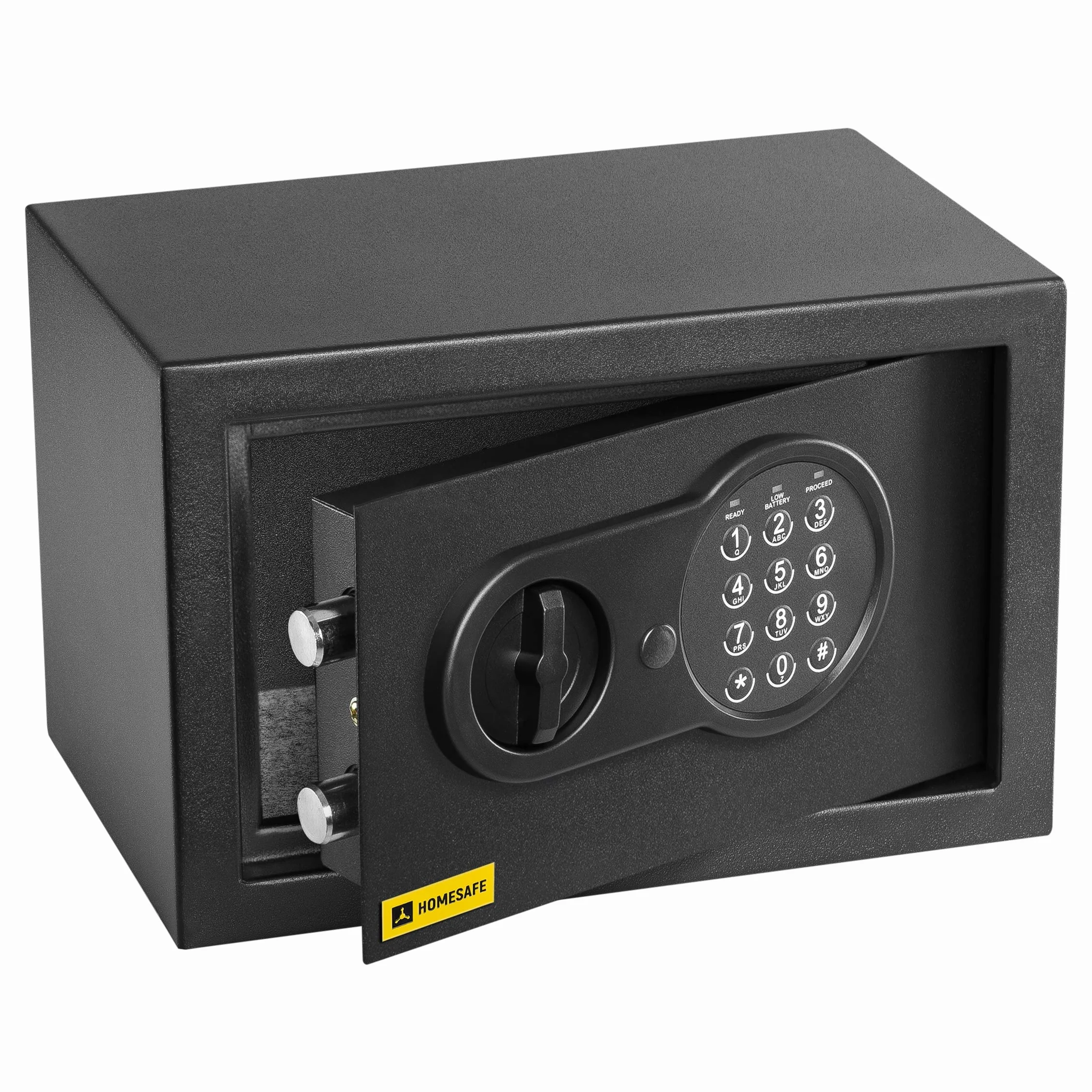 Homesafe HV20E Sejf z zamkiem elektronicznym, 20x31x20cm (HxWxD), Carbon Satynowa Czerń